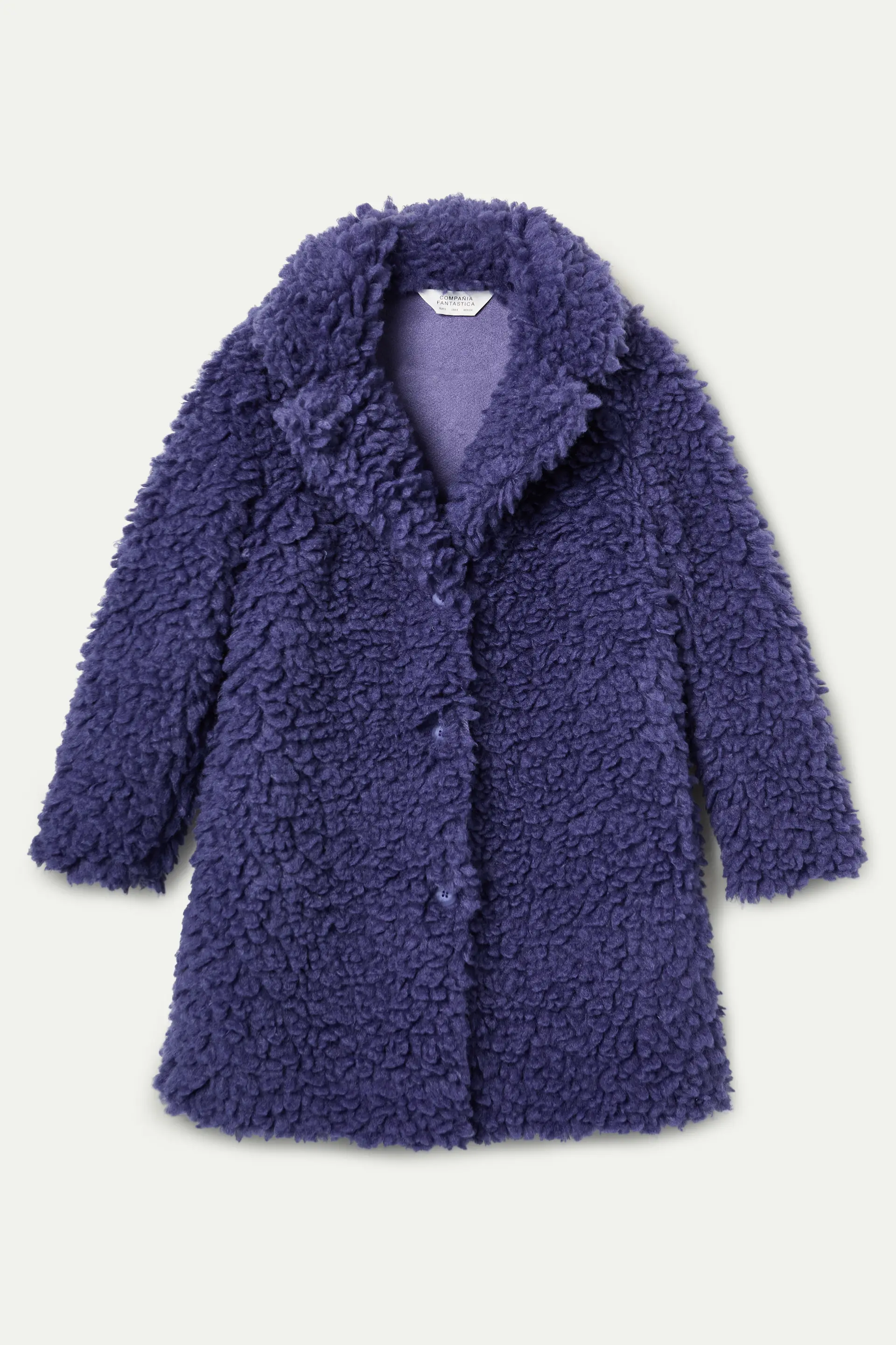 Abrigo borreguito morado - Image 2
