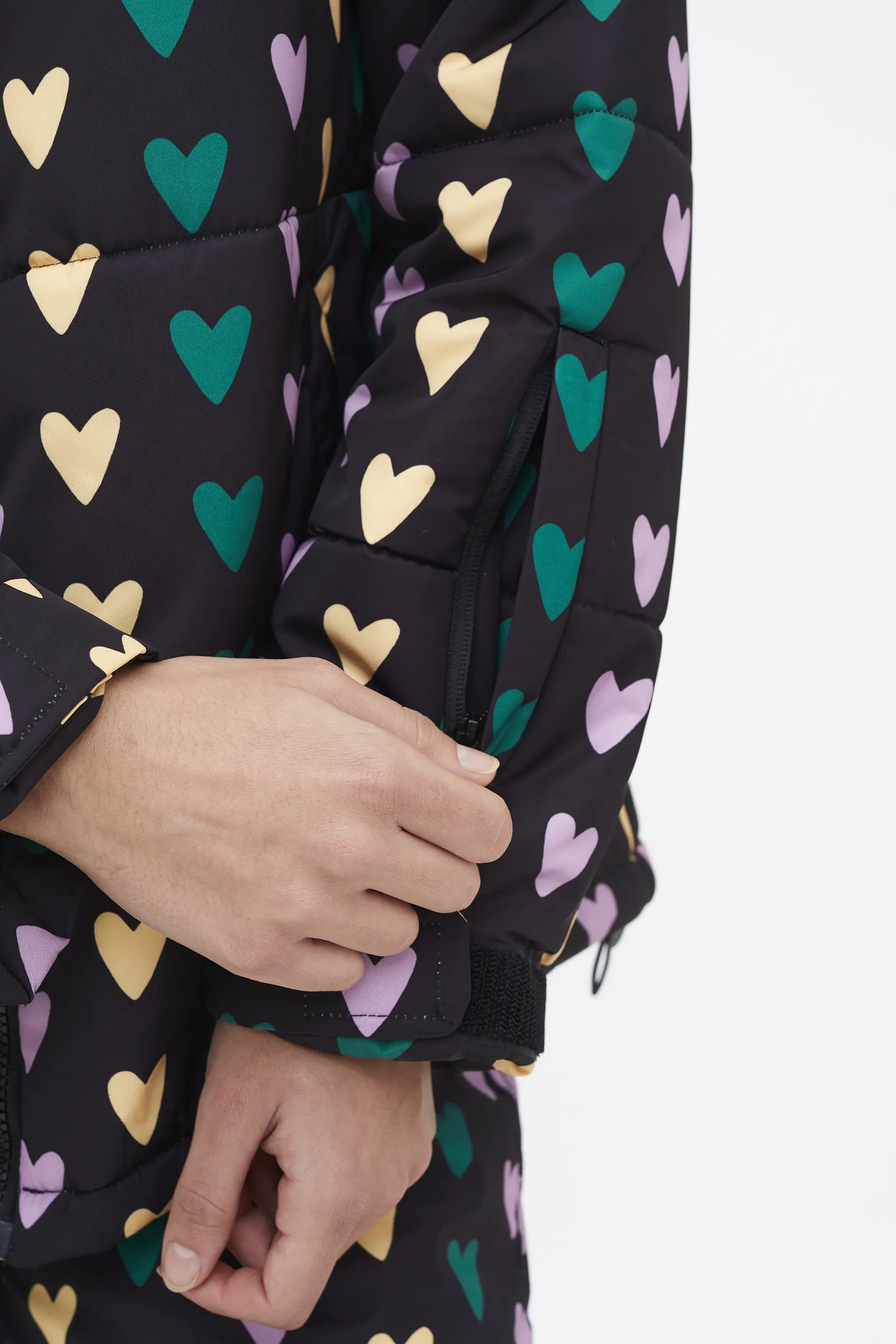 Abrigo corto con estampado Cupido Lines - Image 5
