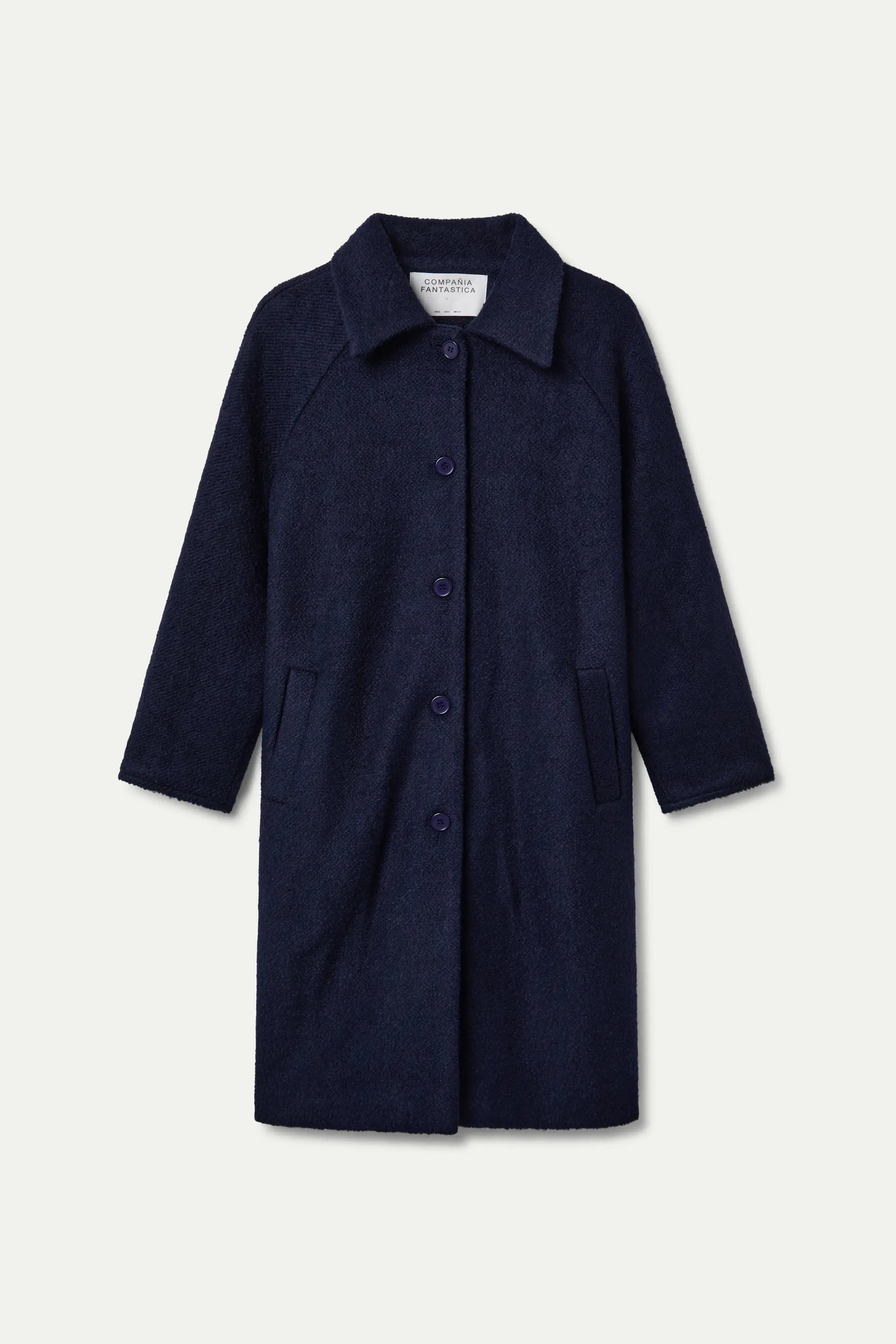 Abrigo largo navy blue - Image 2
