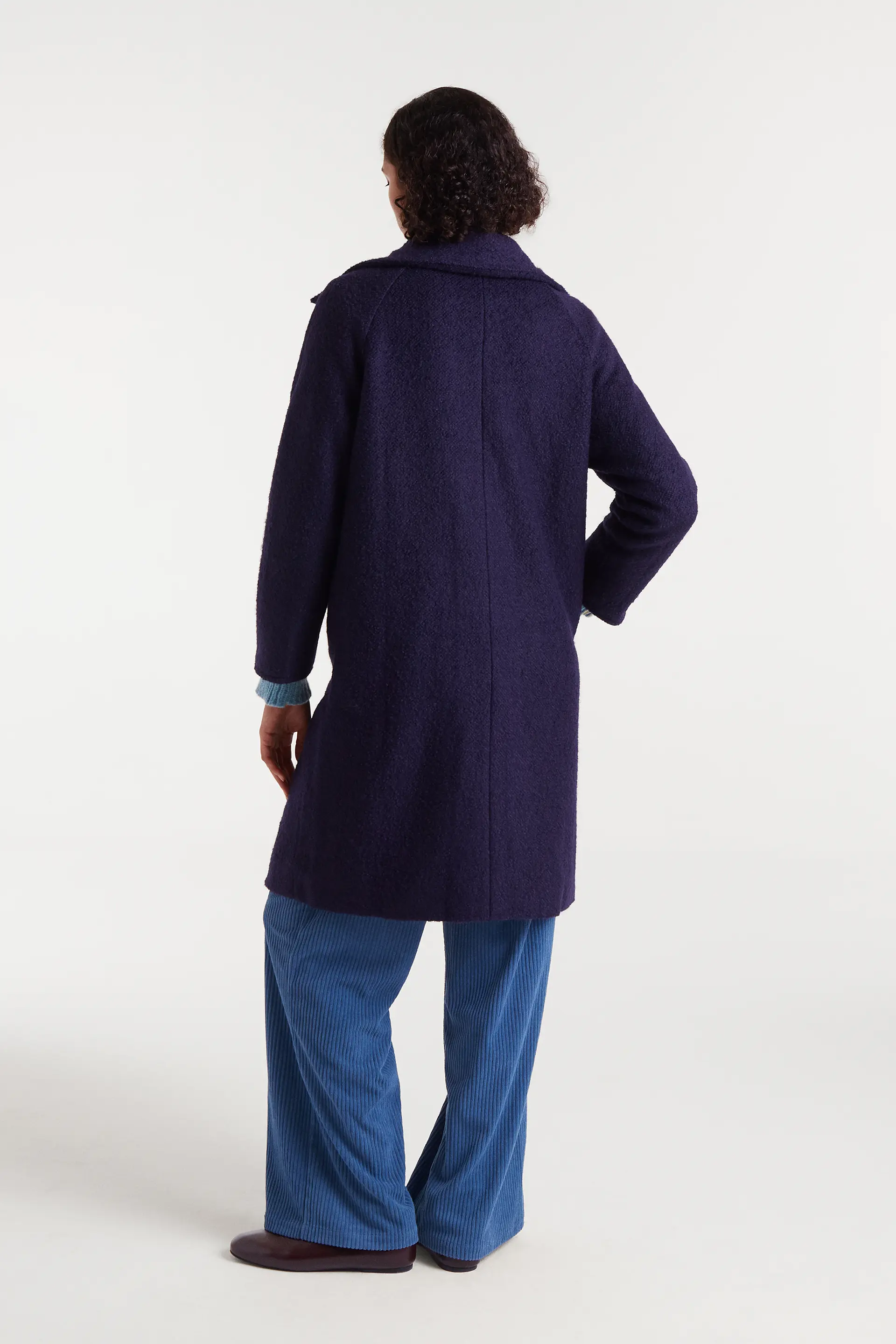 Abrigo largo navy blue - Image 3