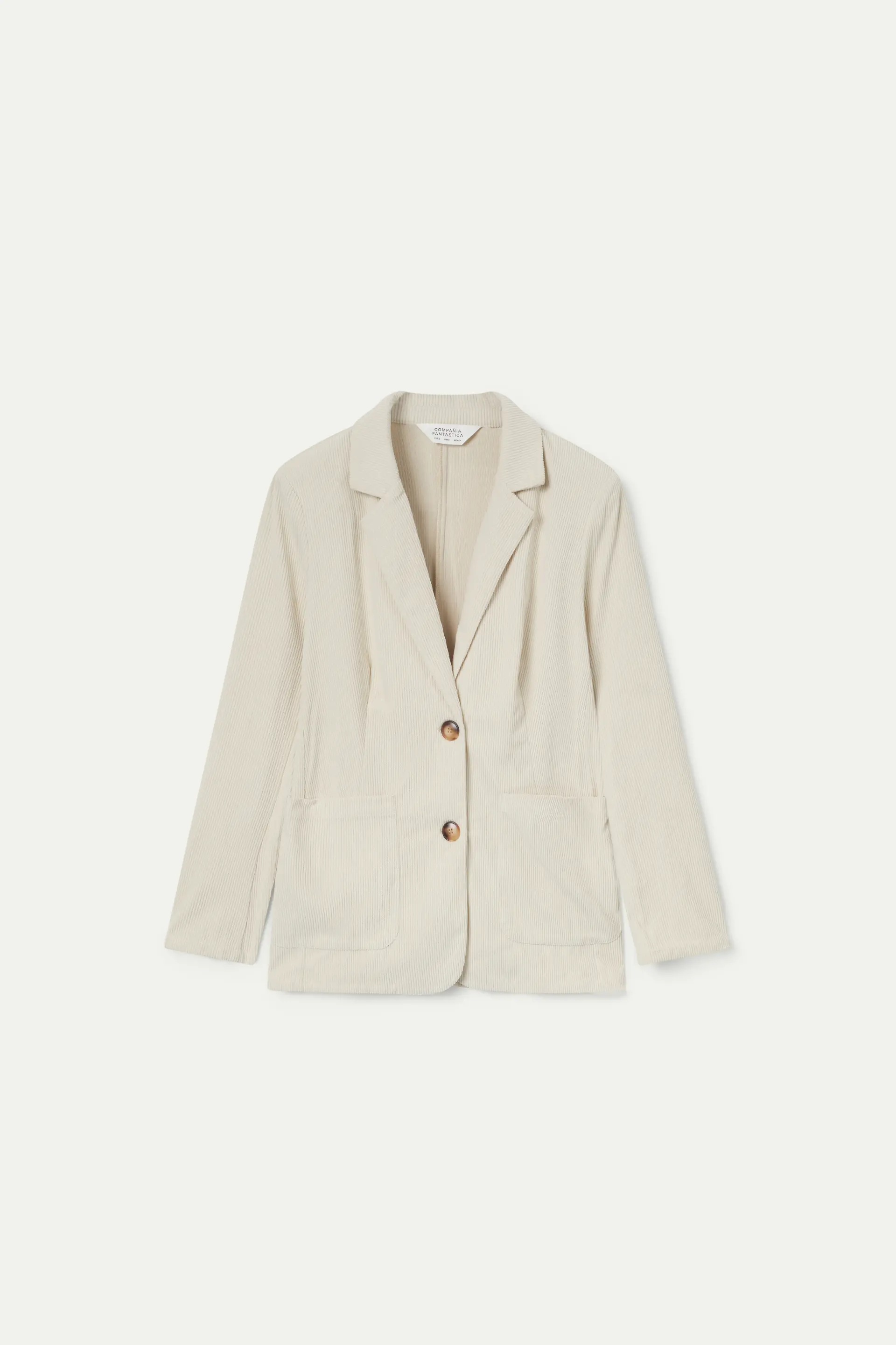 Blazer de pana blanco - Image 2