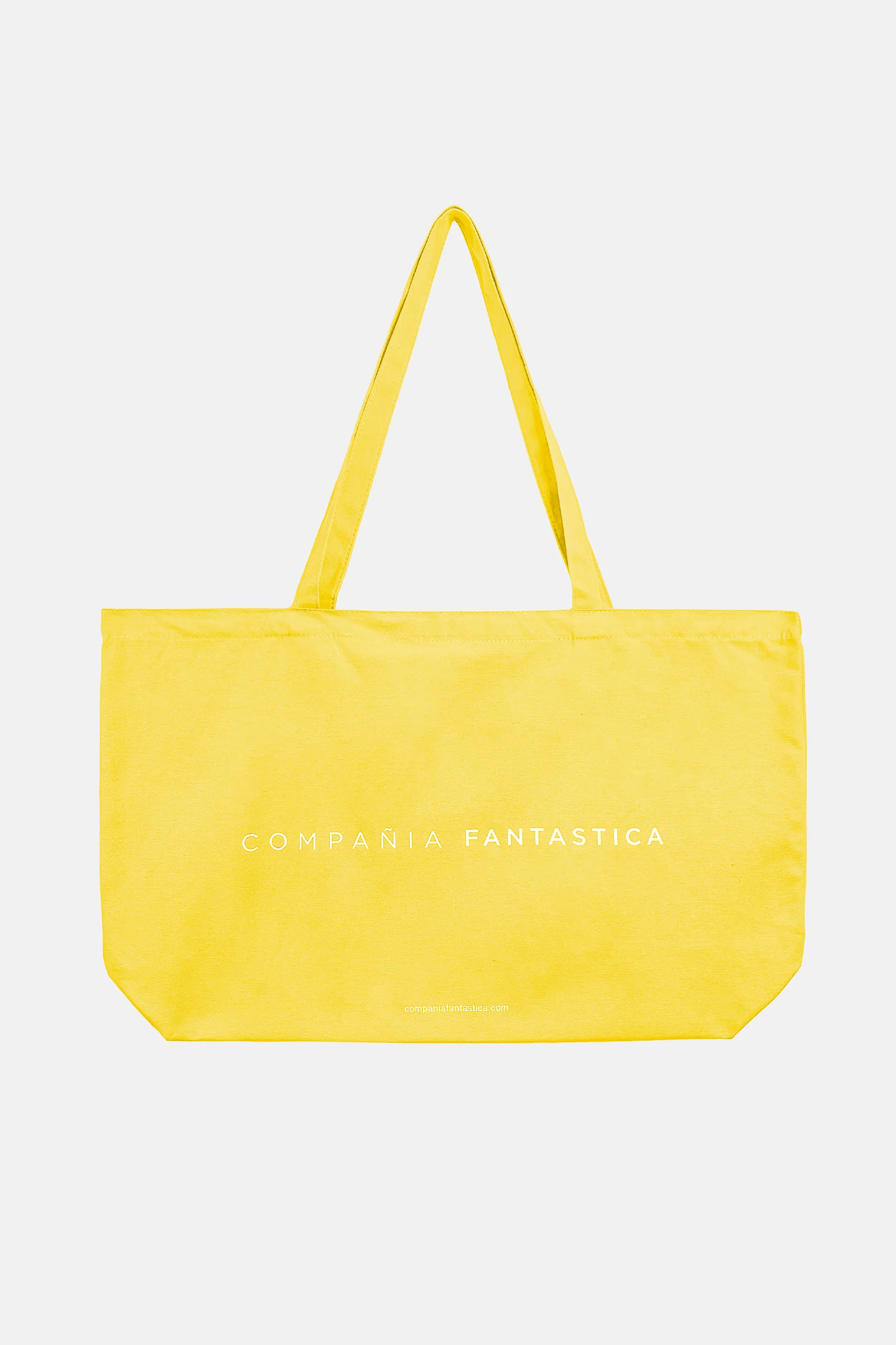 Bolsa tote Compañía Fantástica Amarillo