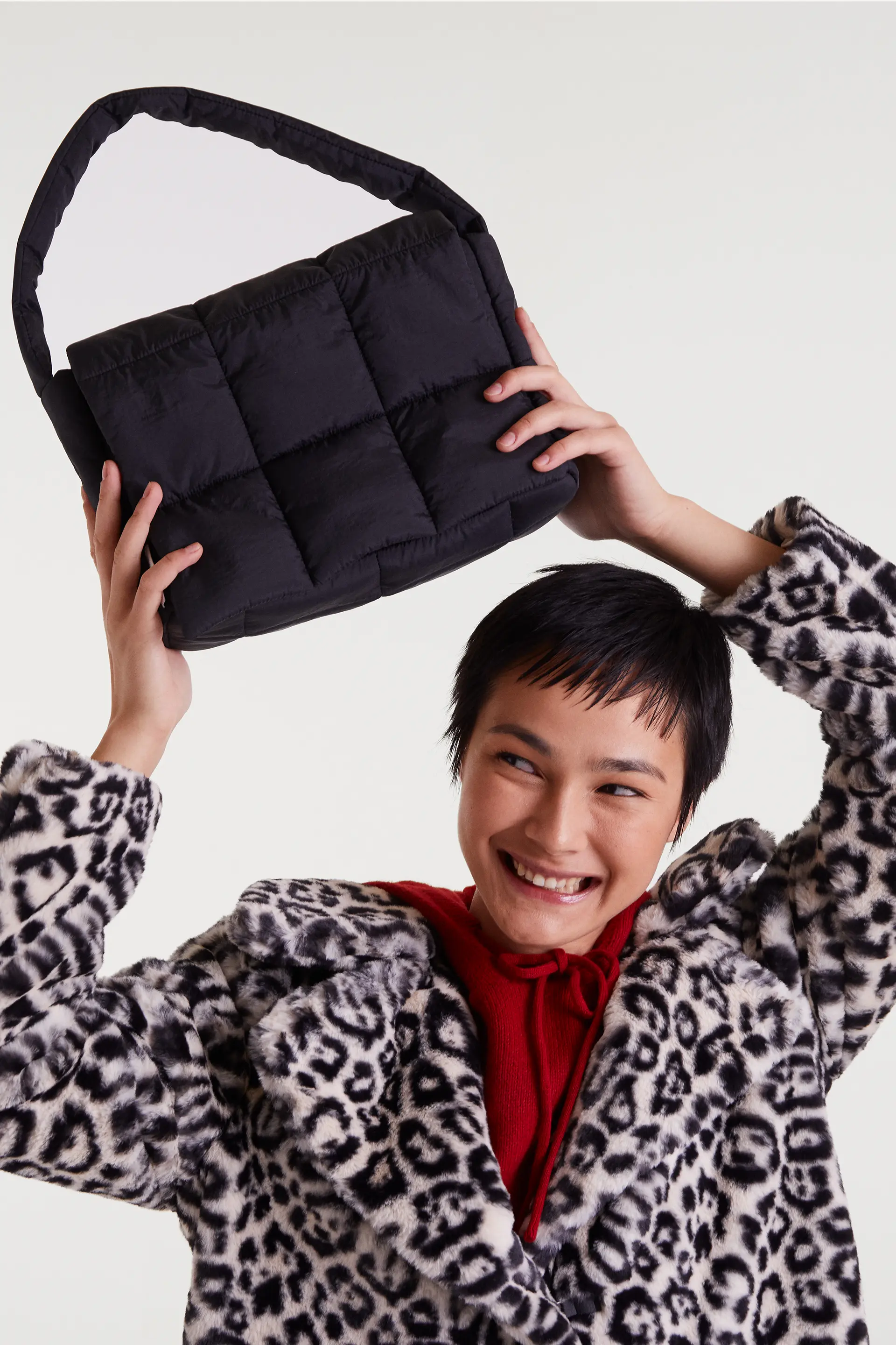 Bolso acolchado negro - Image 3