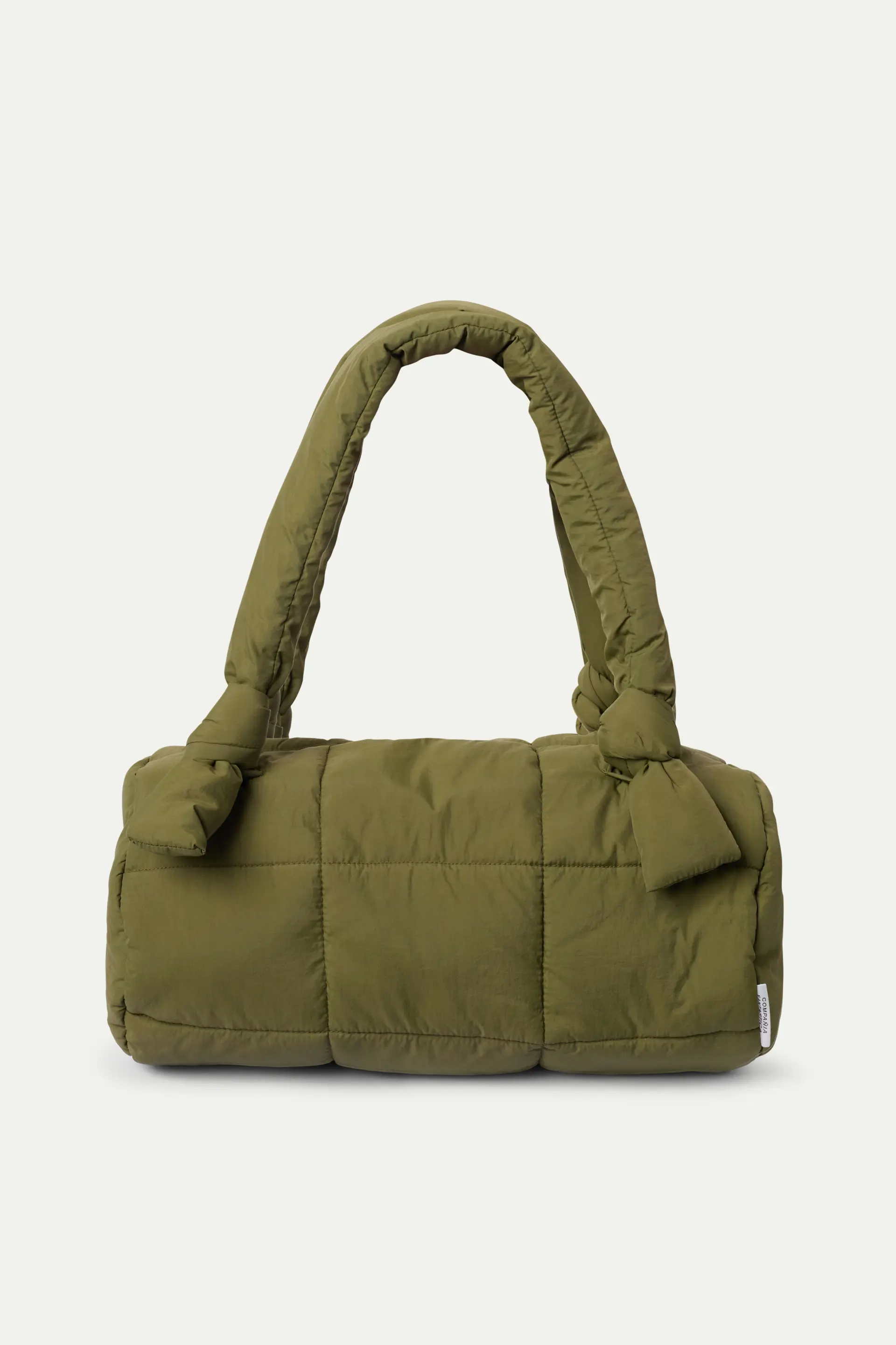 Bolso de hombro acolchado verde - Image 2