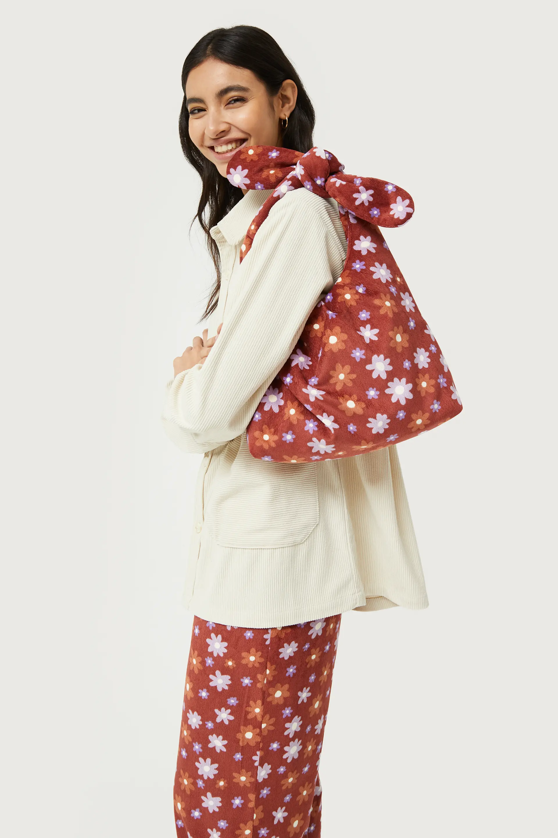Bolso hombro con estampado floral Montana - Image 3