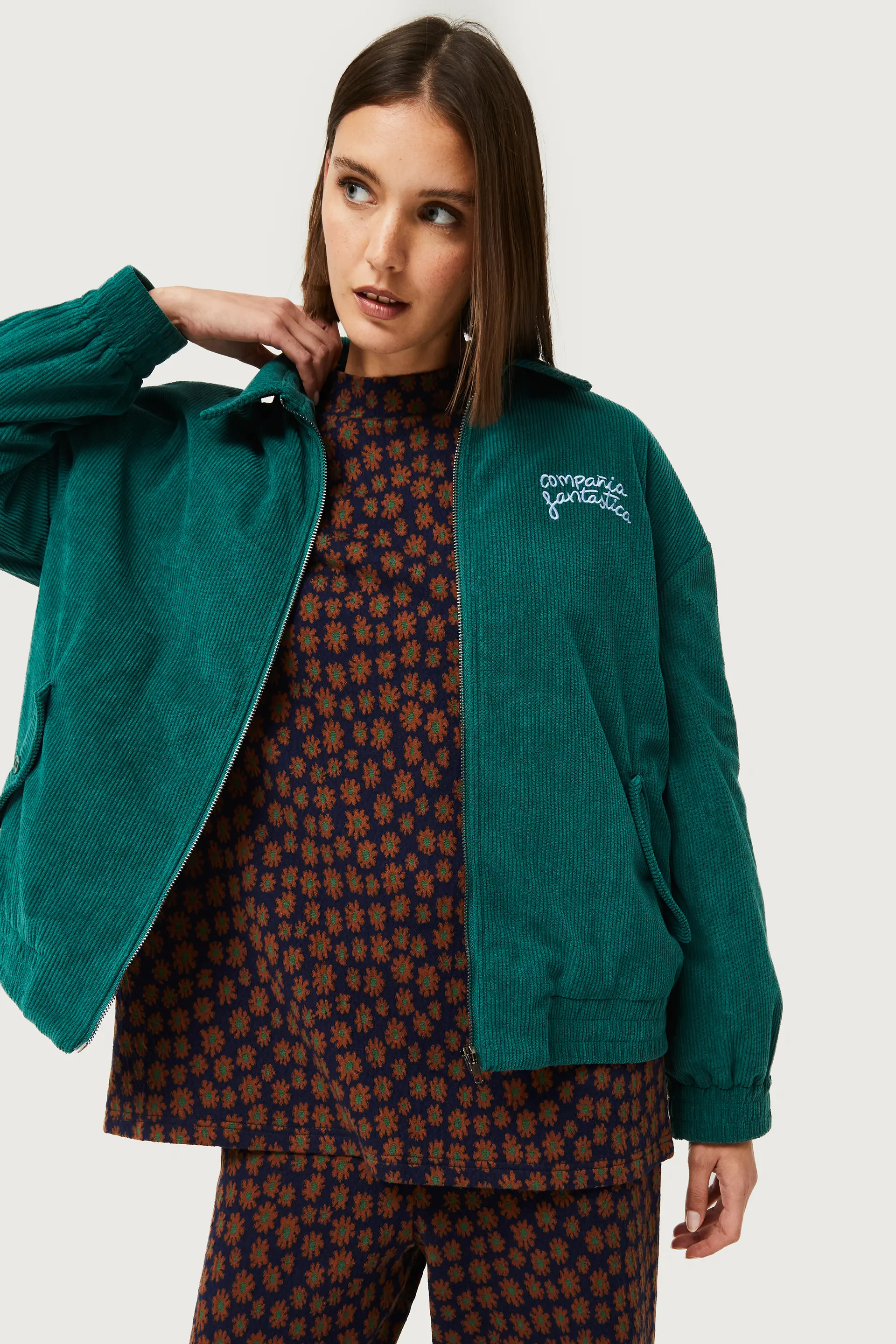 Bomber de pana verde - Image 3
