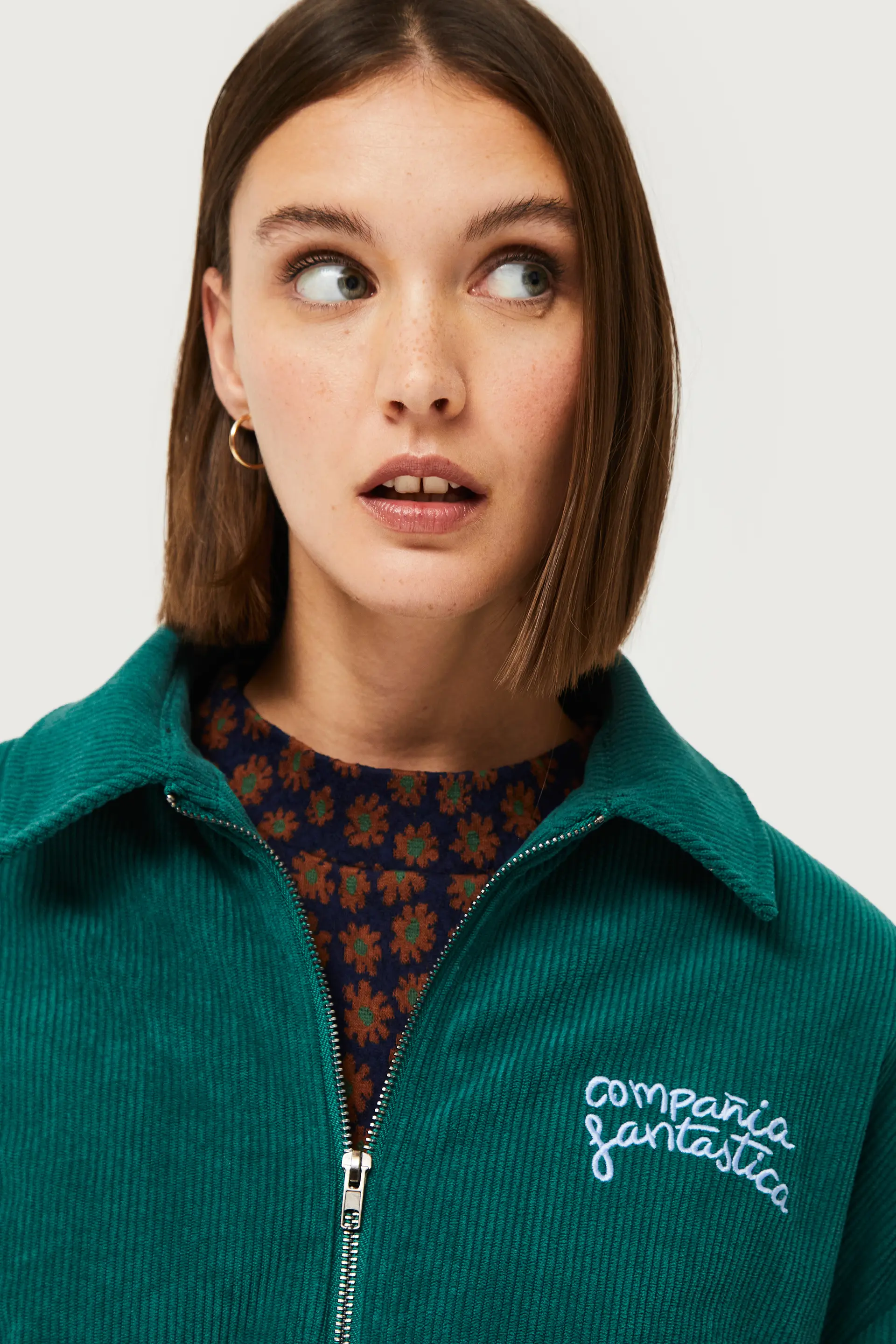 Bomber de pana verde - Image 4