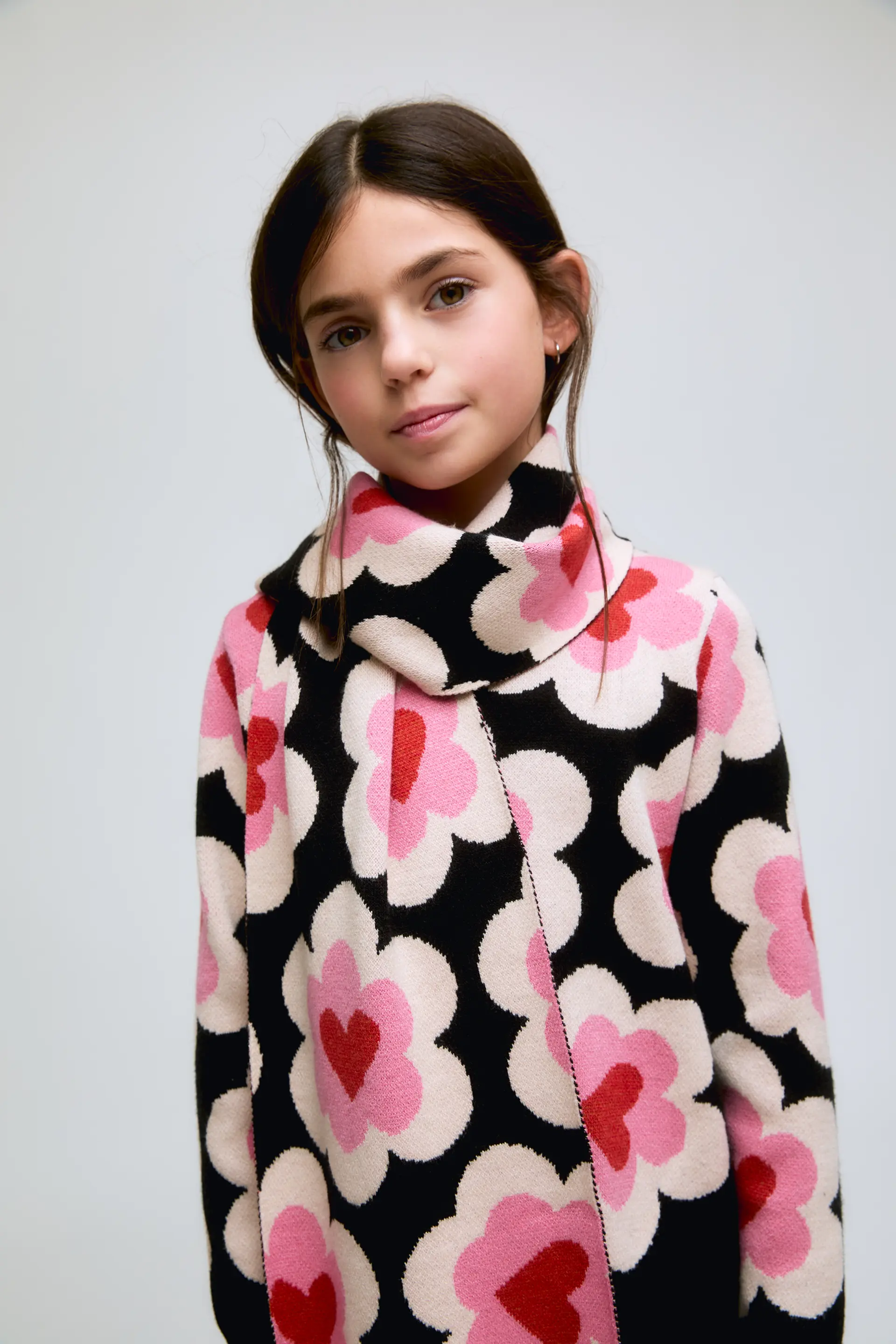 Bufanda de niña estampado SweetHeart