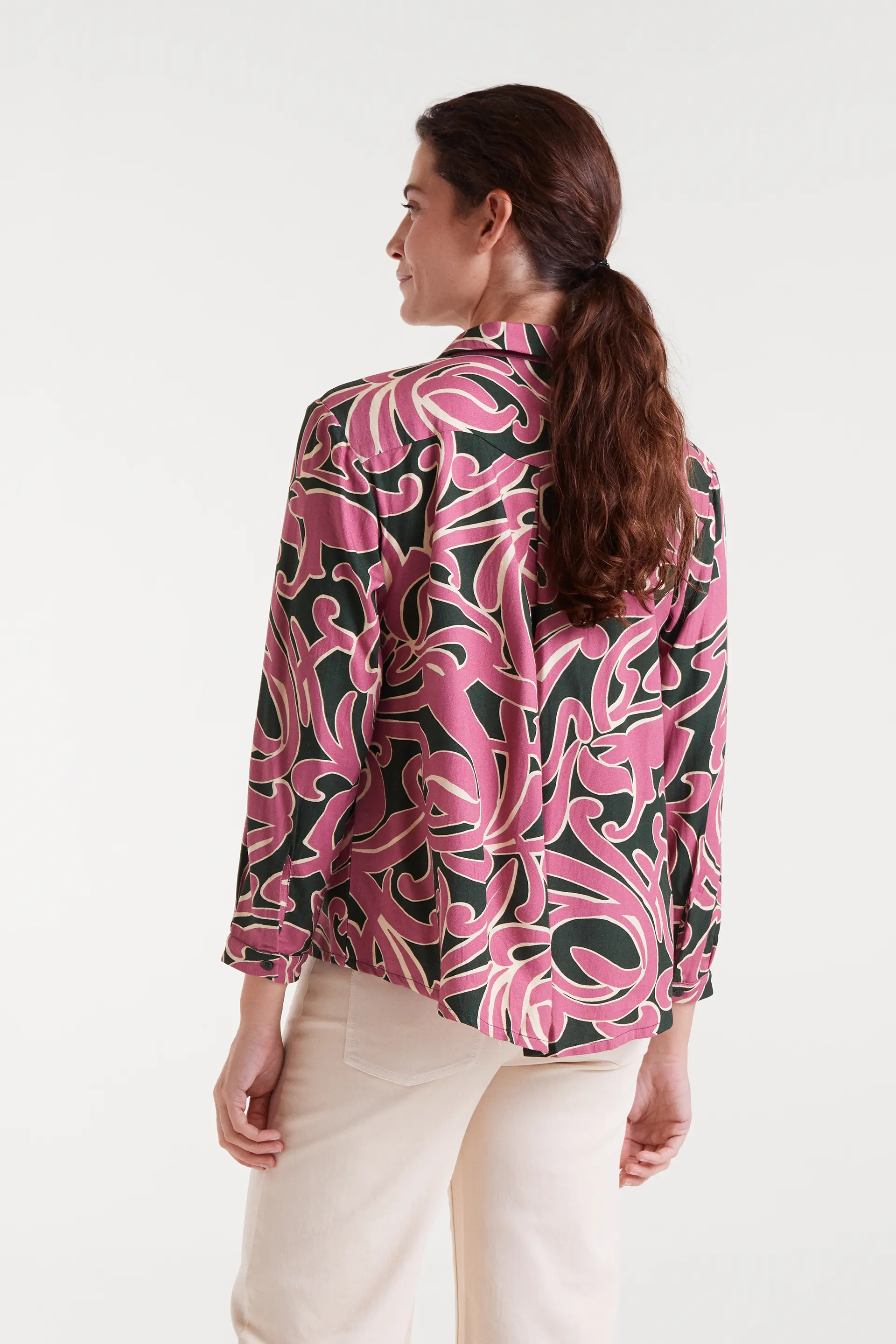 Camisa con estampado Pastures - Image 3