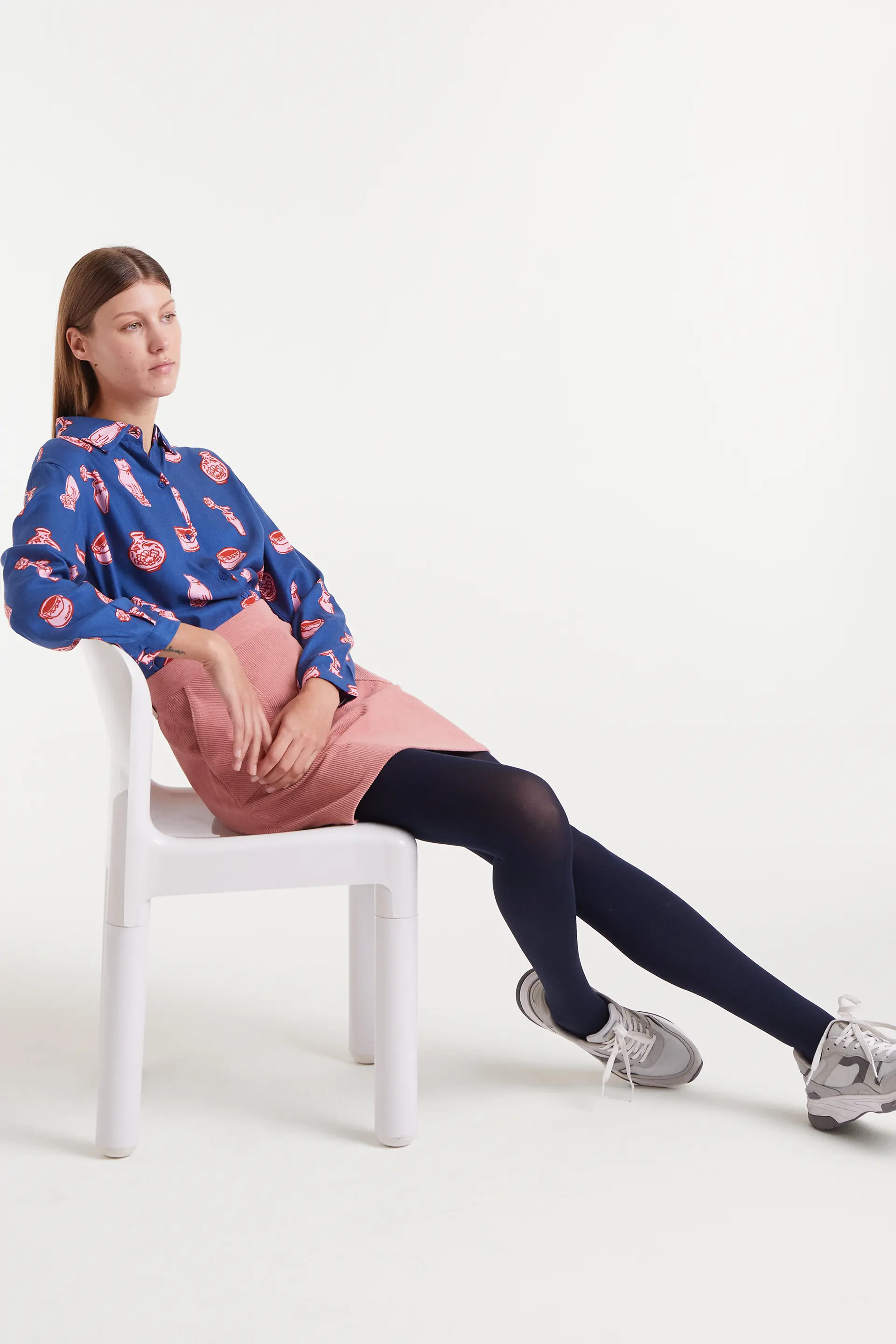 Camisa con estampado Porcelain - Image 5