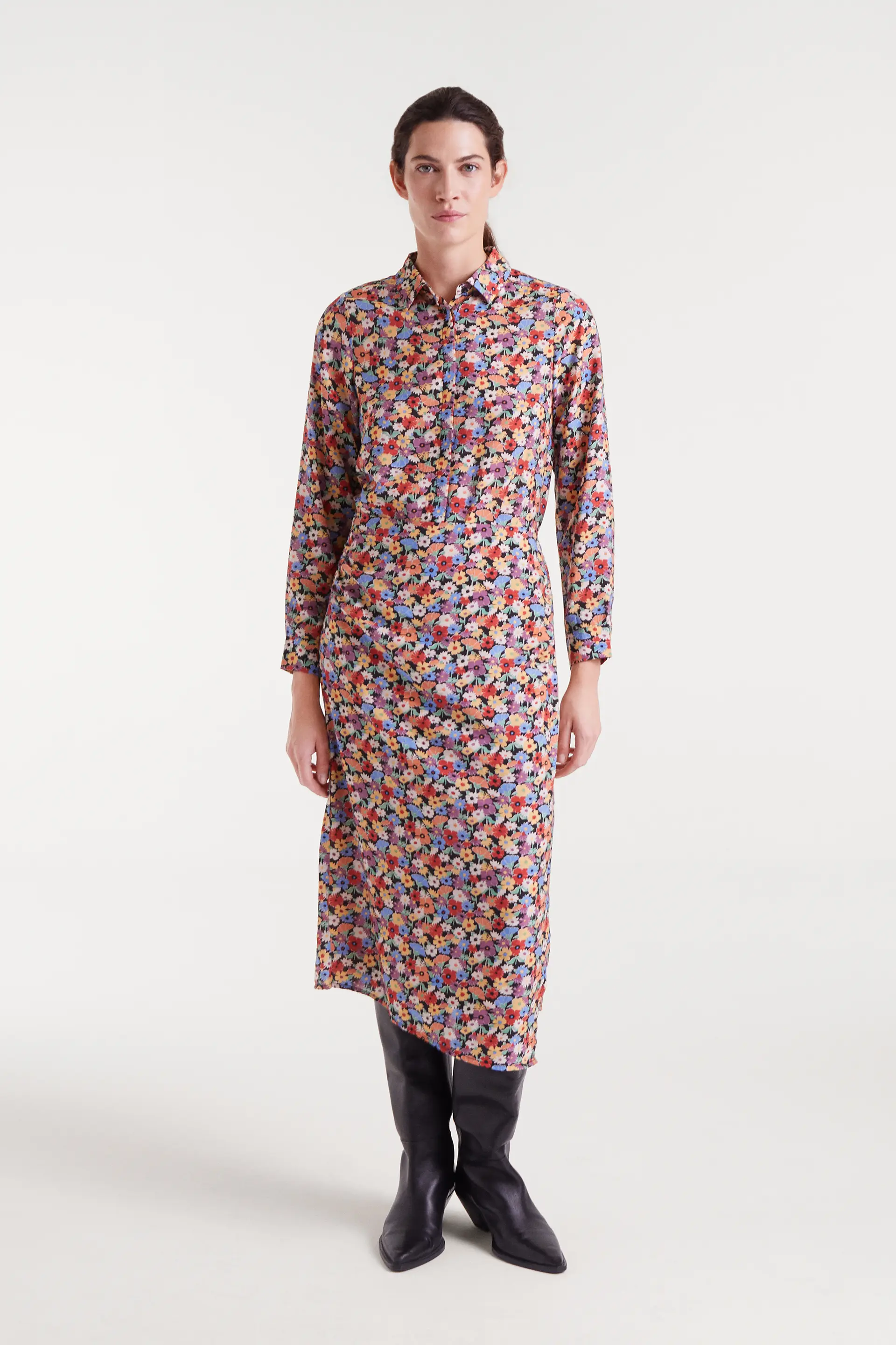 Camisa crepé ligero con estampado Hampton Small - Image 5