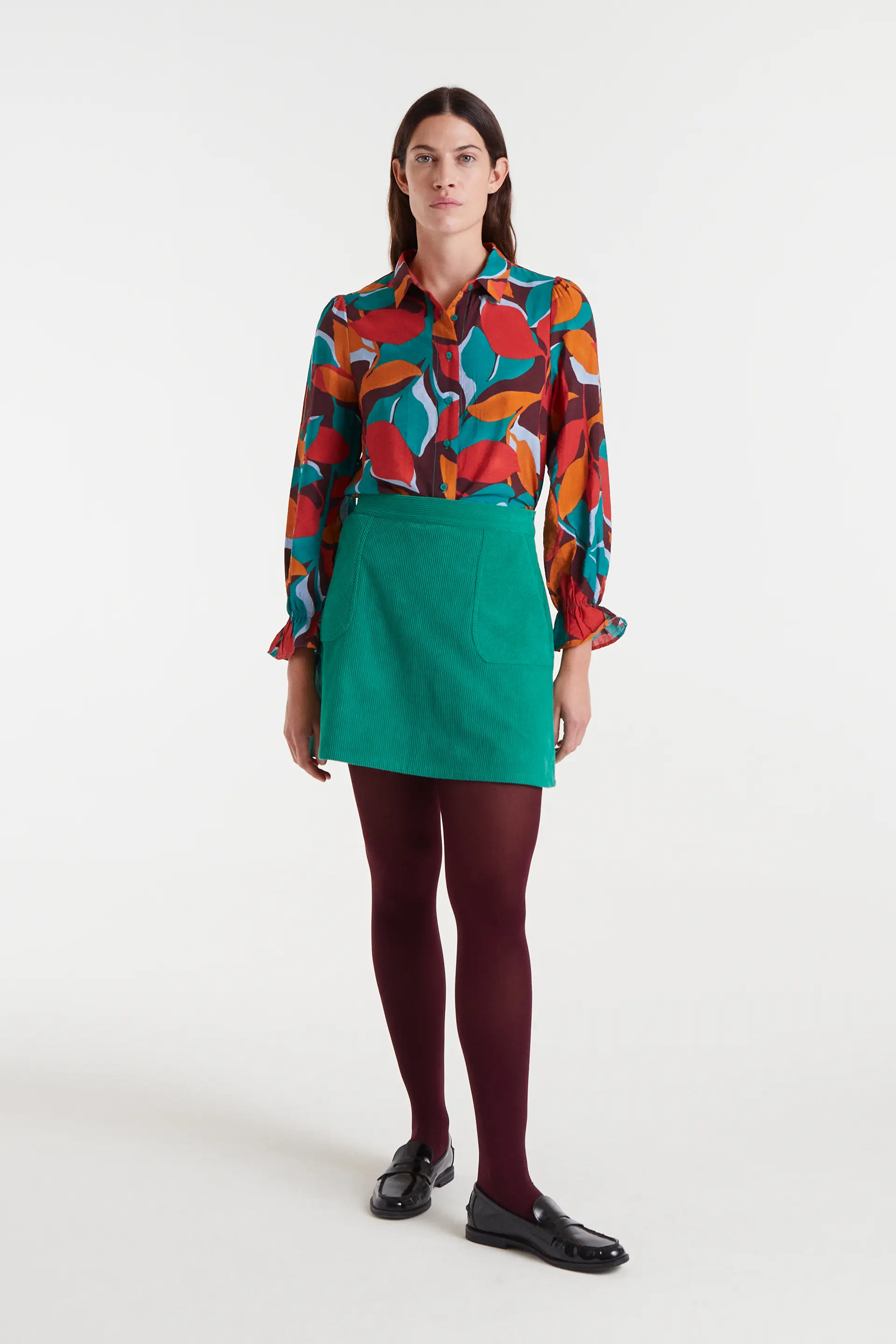 Camisa crepé ligero con estampado Ponziana - Image 5