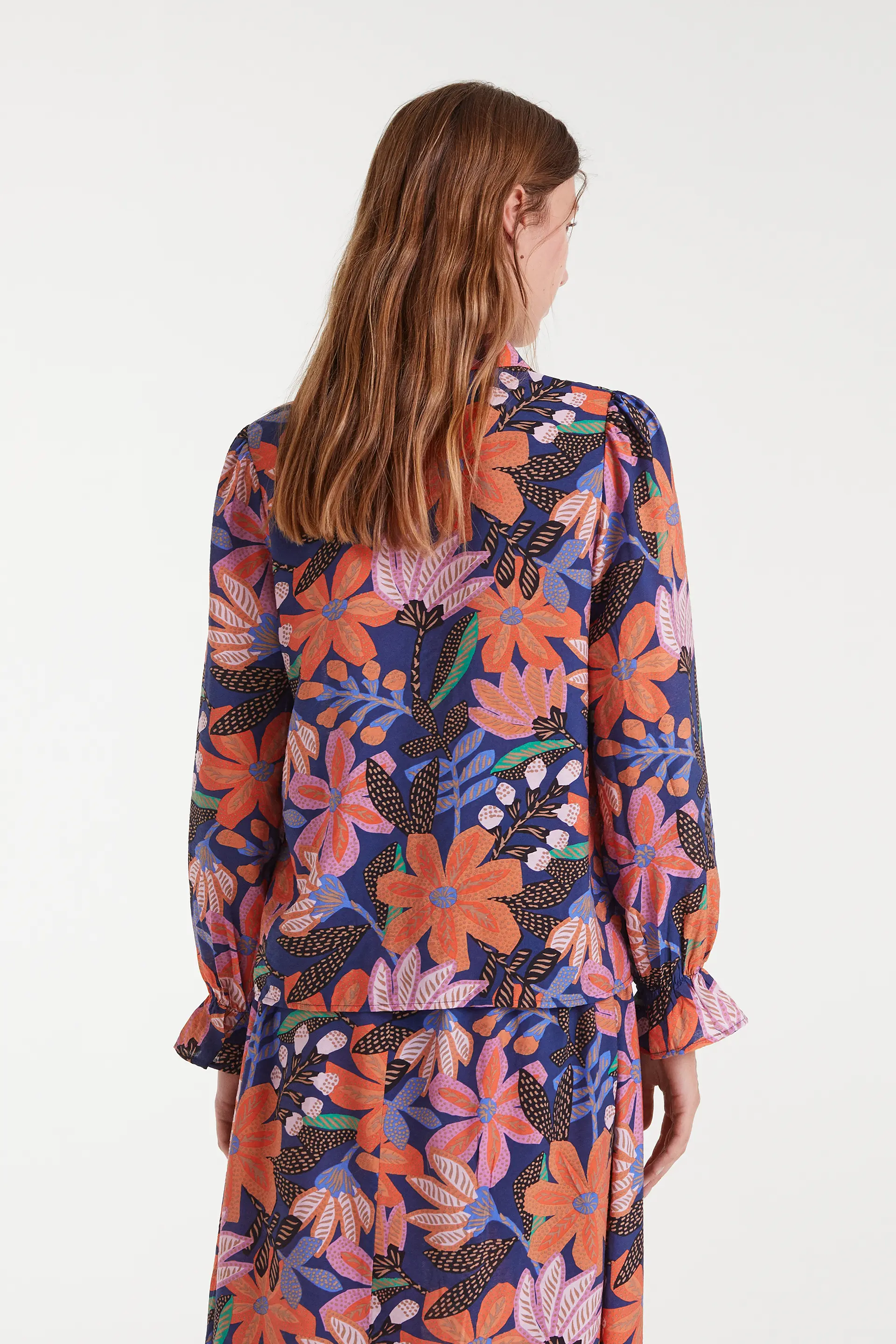 Camisa crepé ligero con estampado Tigerlily - Image 3