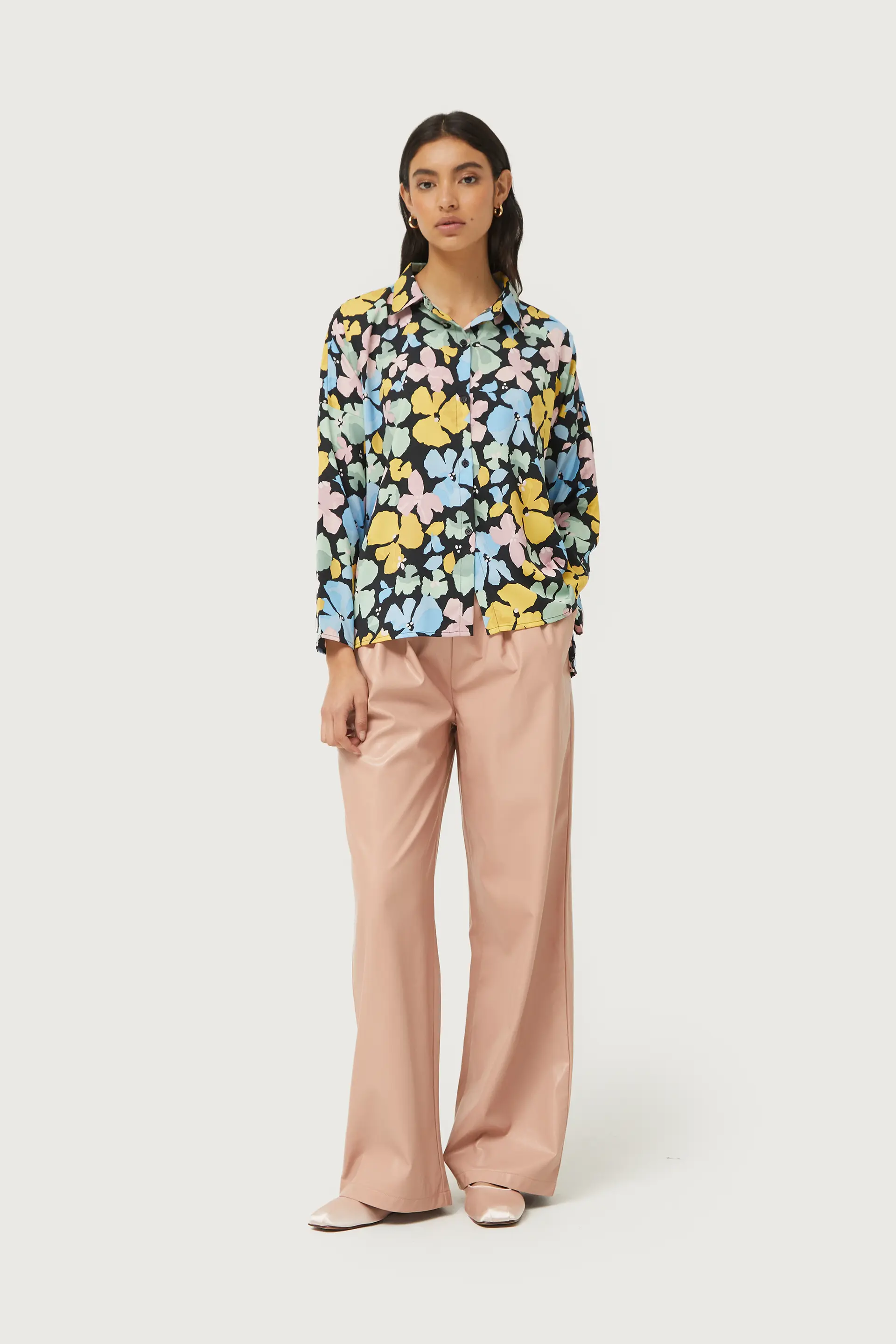 Camisa estampado floral Jacinto