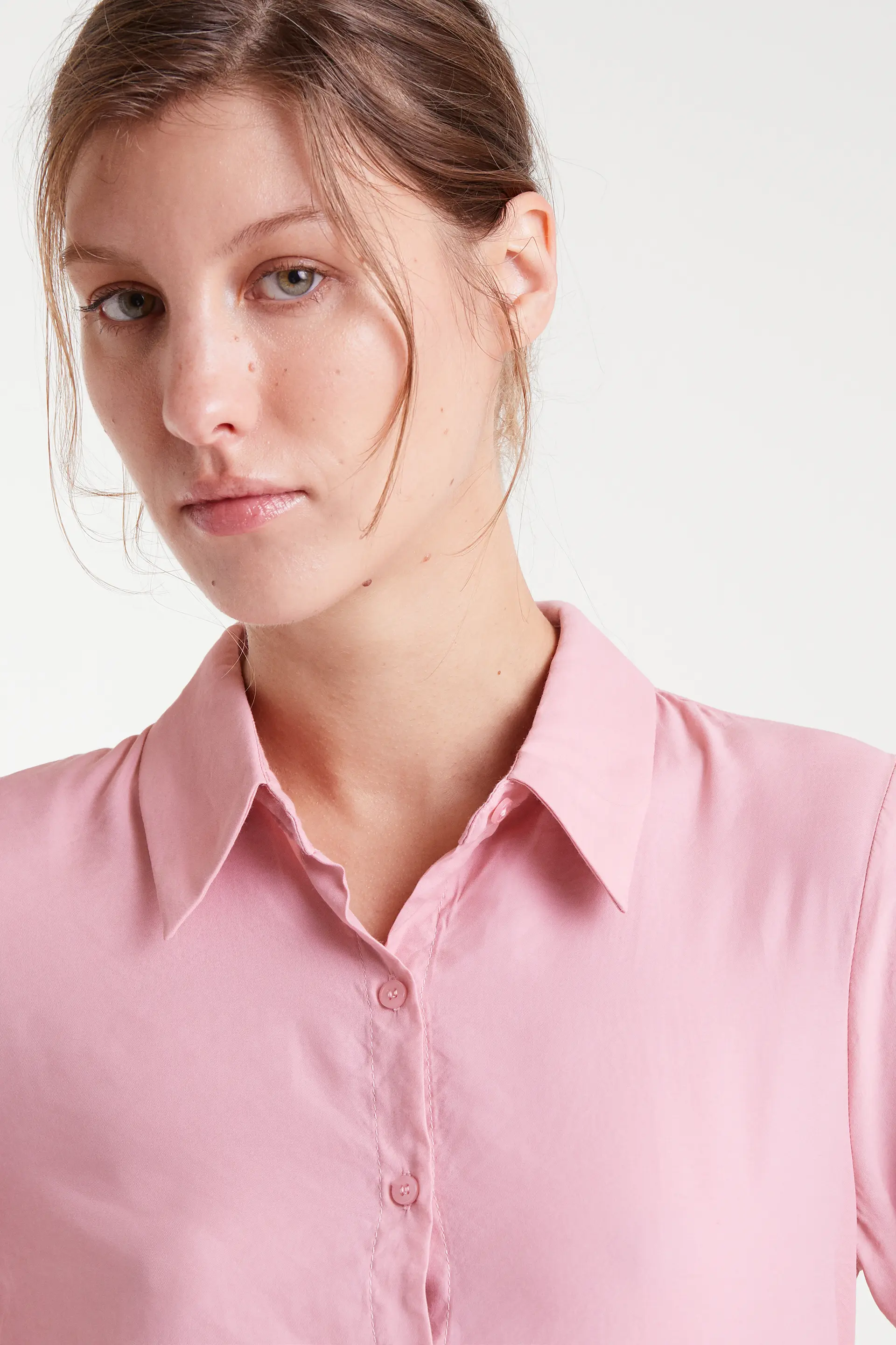 Camisa fluida rosa - Image 4