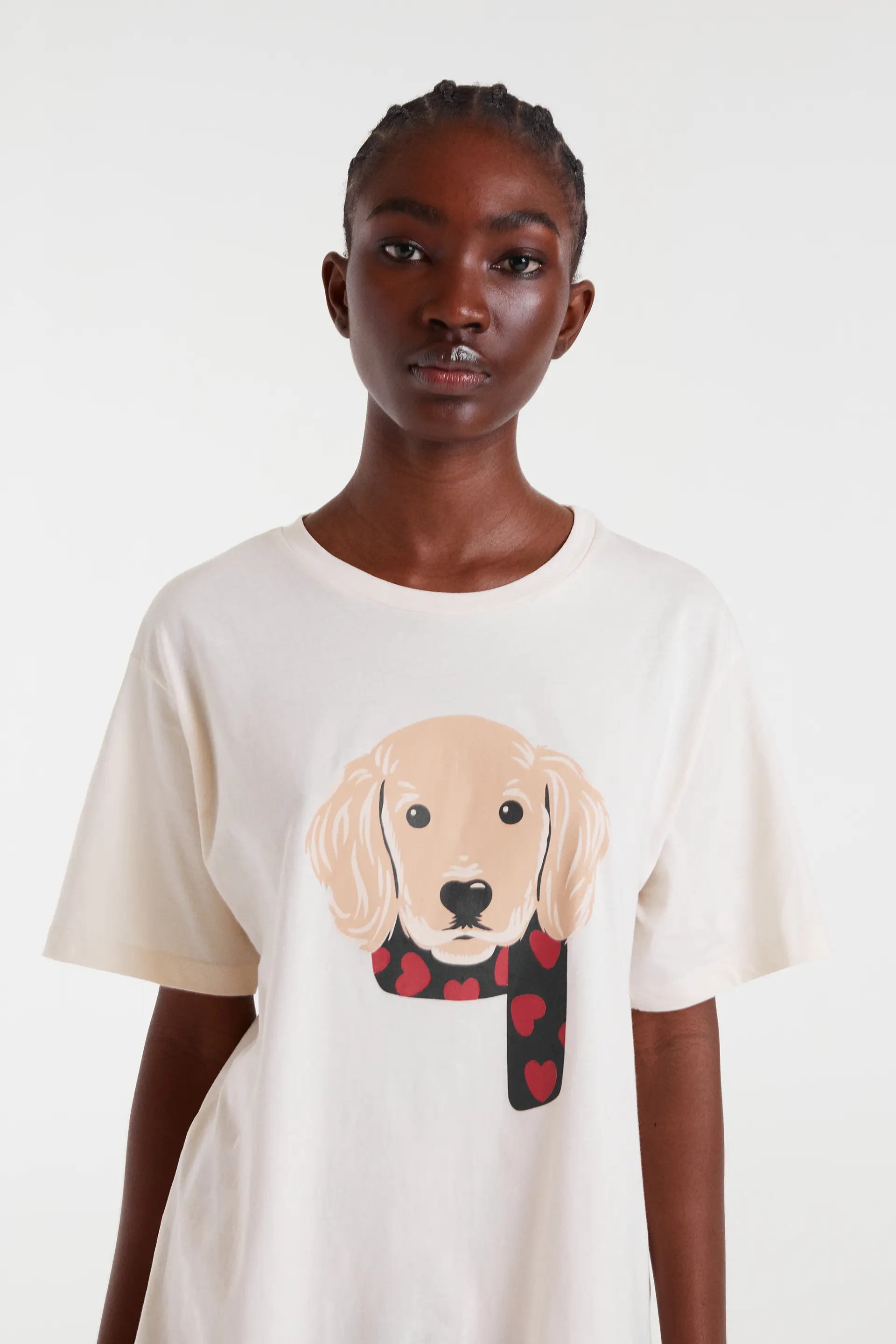 Camiseta 100% algodón con estampado de perro - Image 4
