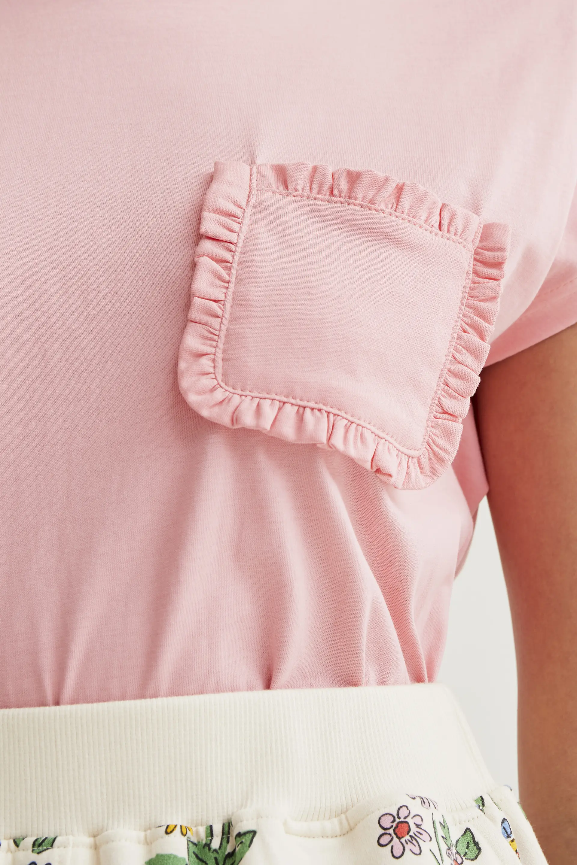 Camiseta básica 100% algodón rosa - Image 4