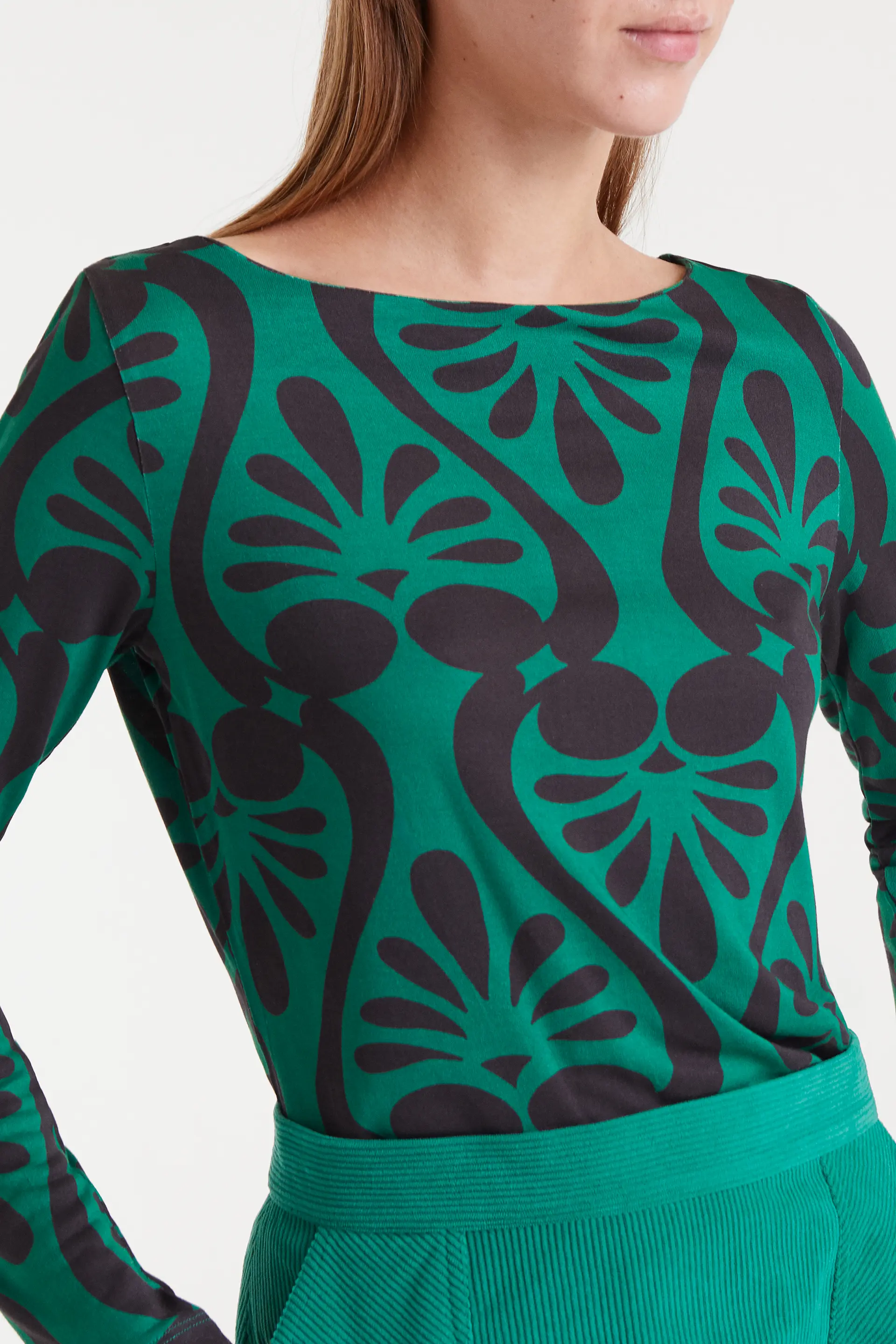 Camiseta con estampado Baroque - Image 4