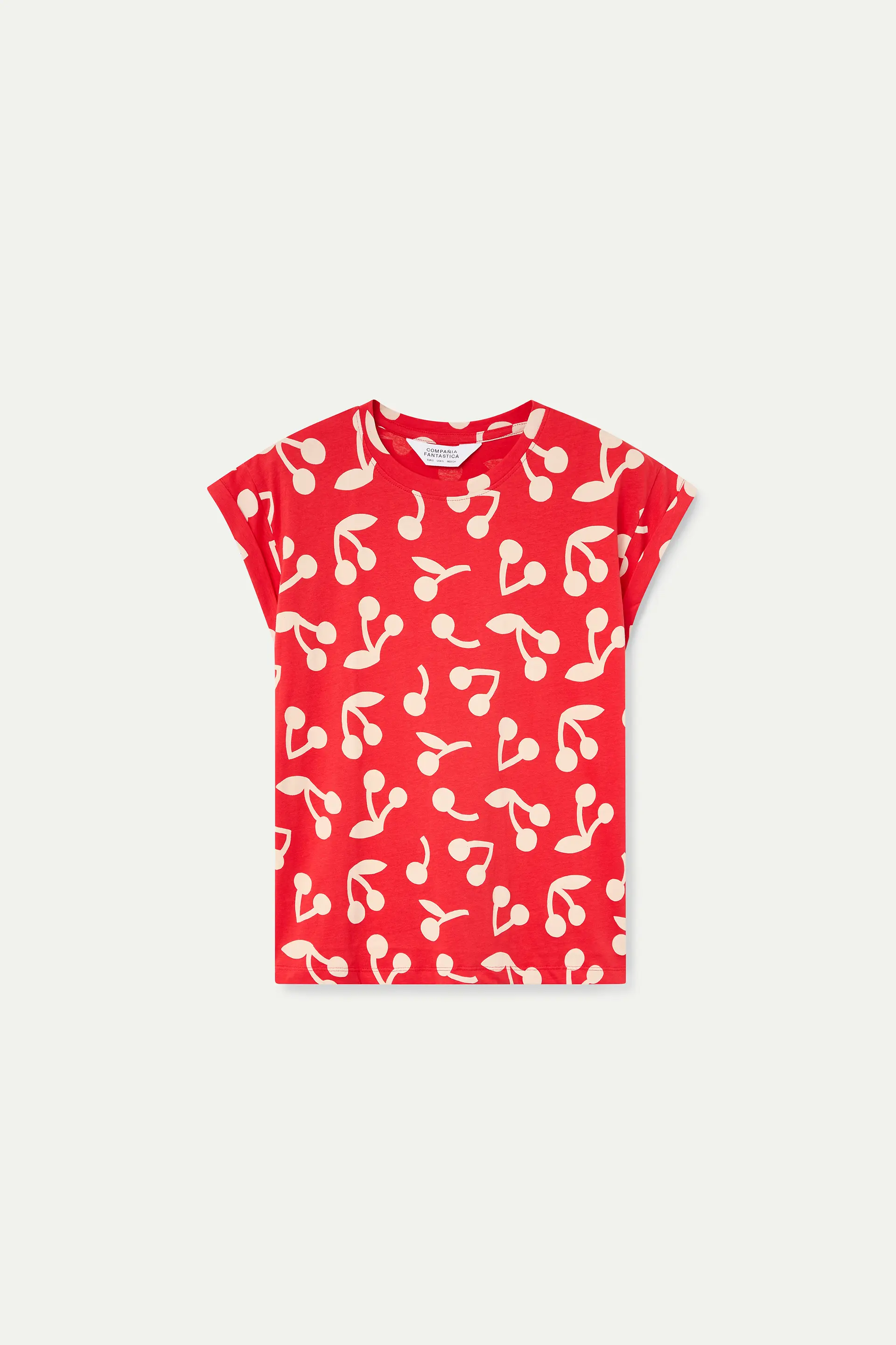 Camiseta con estampado Red Guinda - Image 2
