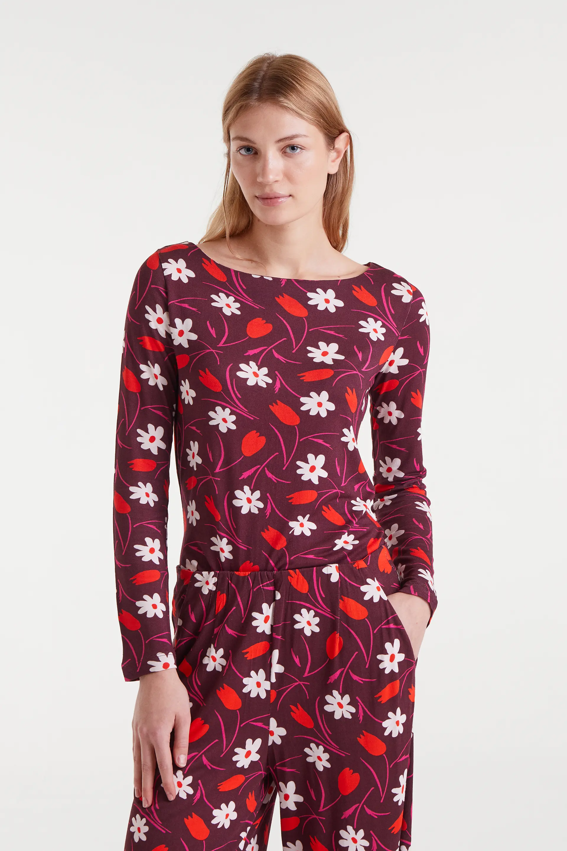 Camiseta con estampado Tulip