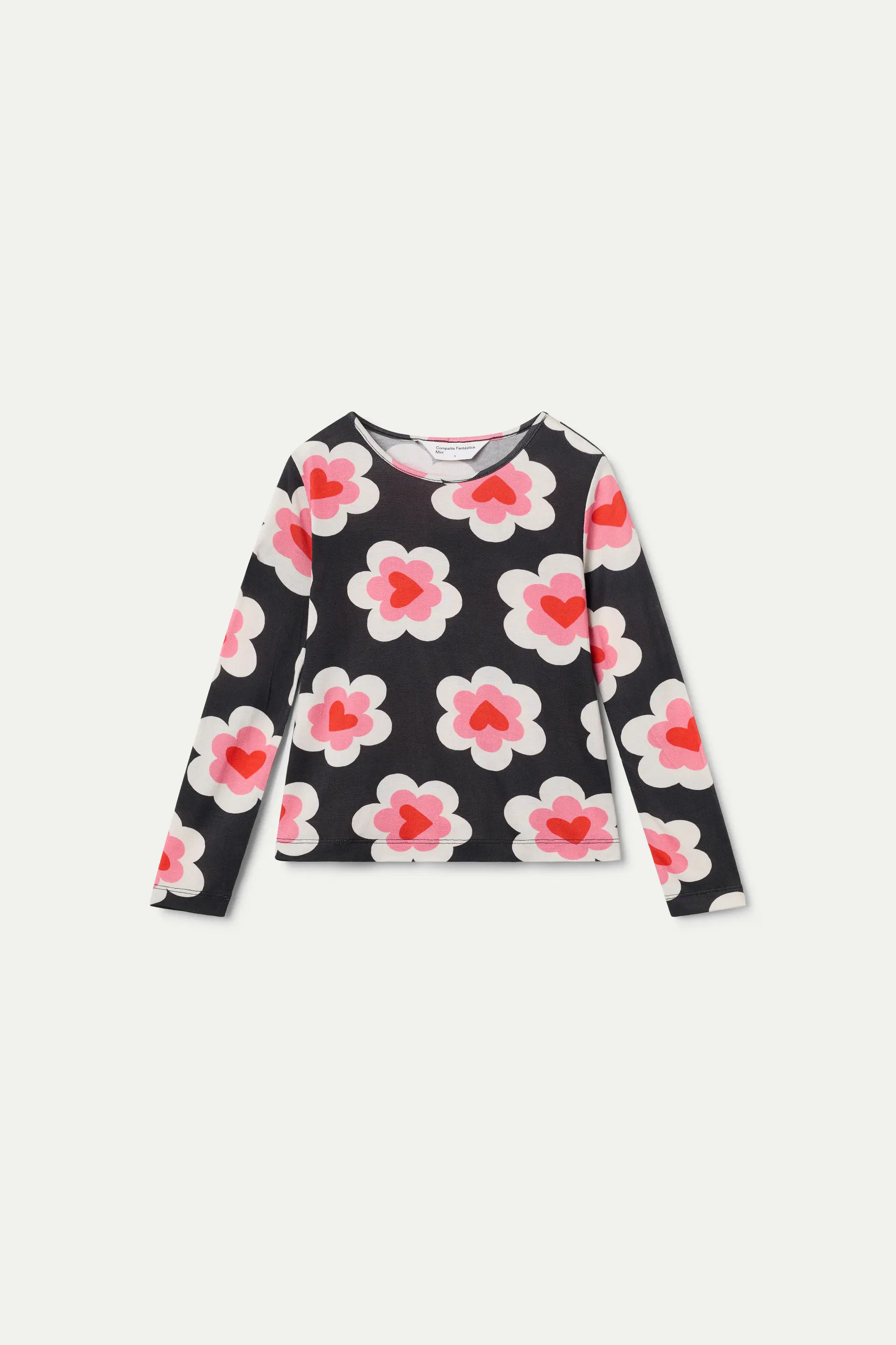 Camiseta de niña de manga larga con estampado Sweetheart - Image 2