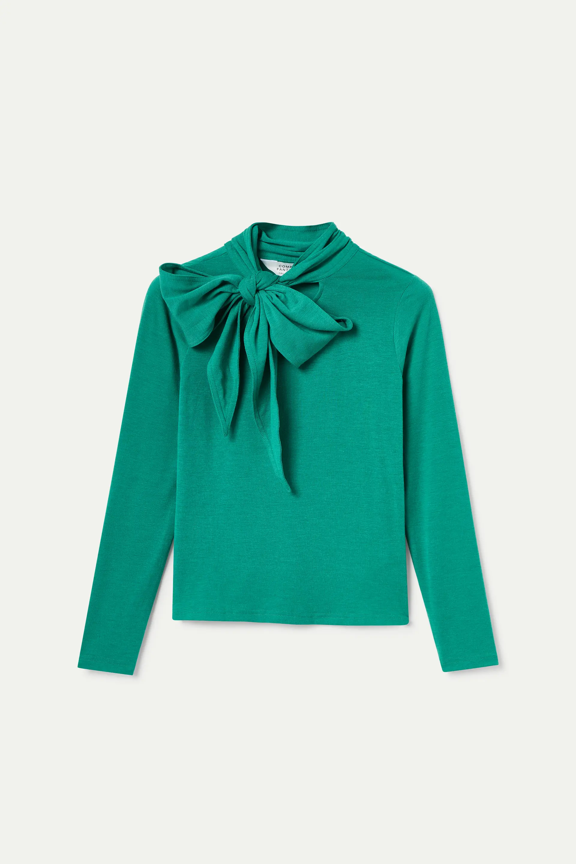 Camiseta lazada manga larga verde - Image 2