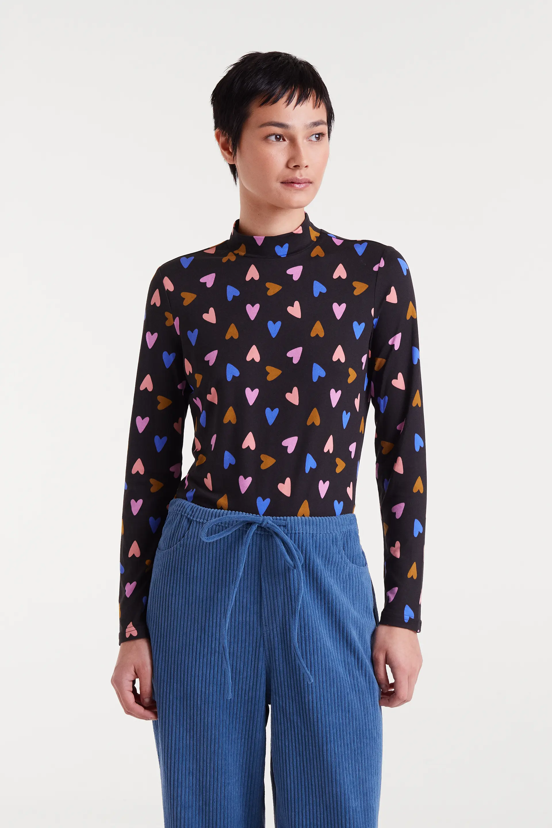 Camiseta manga larga con estampado Potpourri