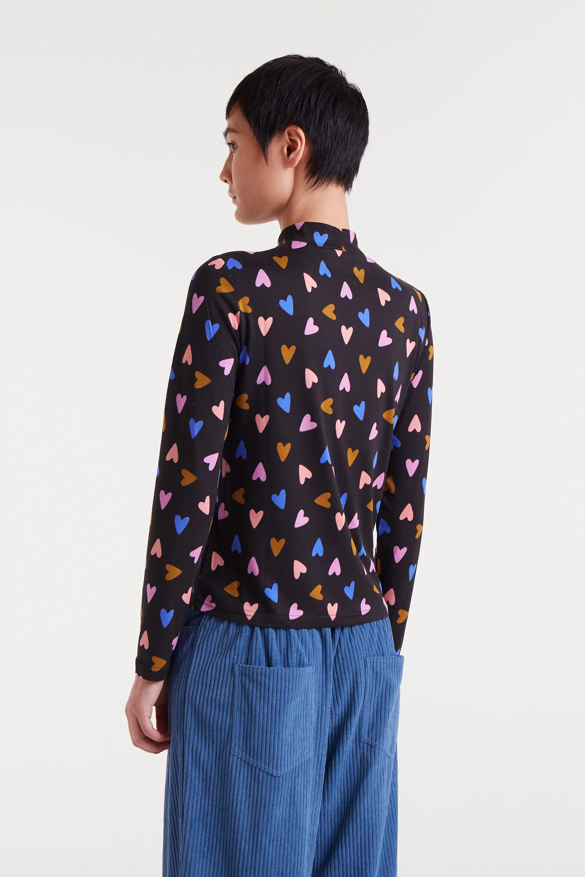 Camiseta manga larga con estampado Potpourri - Image 3