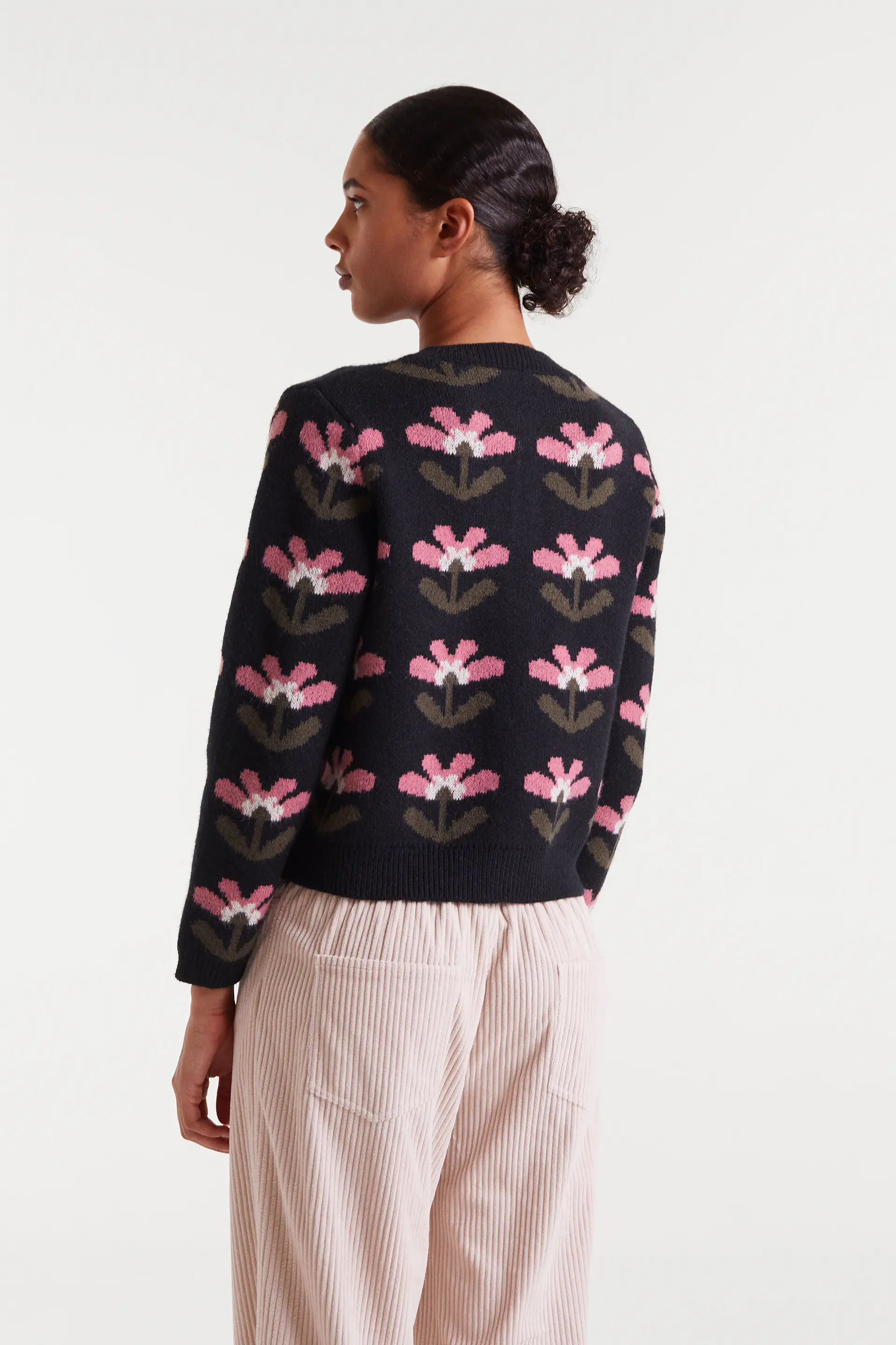 Cárdigan jacquard con estampado Baboushka Big - Image 3