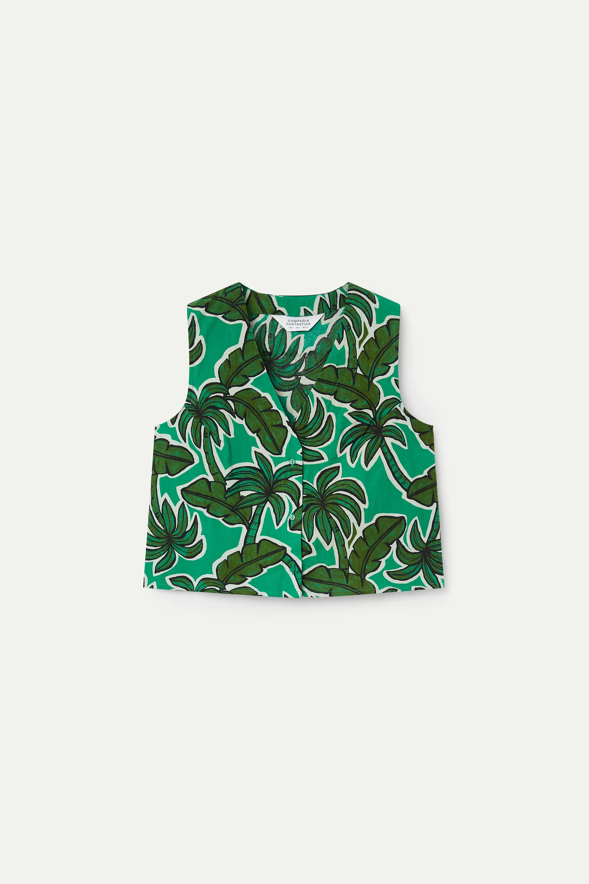Chaleco con estampado Palm Tree - Image 2