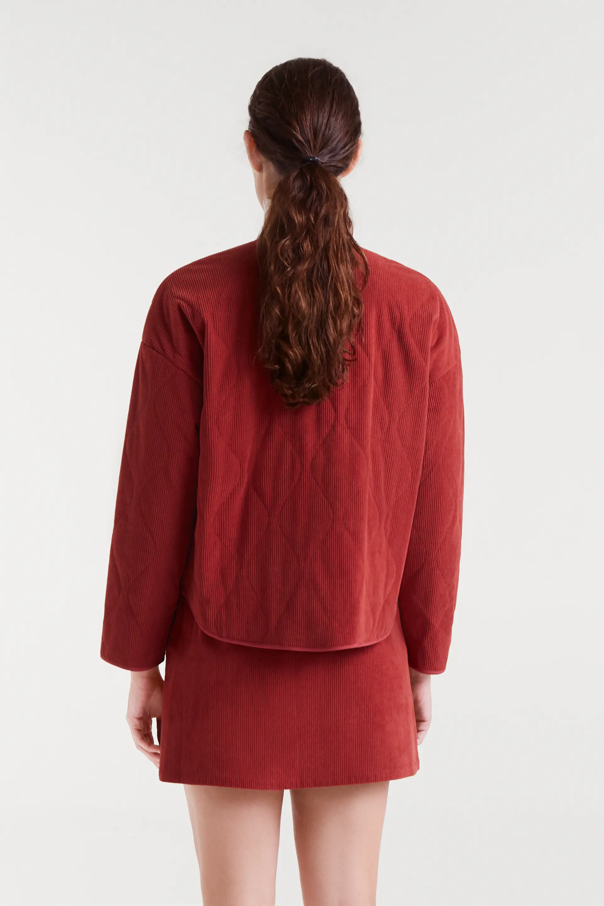 Chaqueta de pana marrón - Image 3