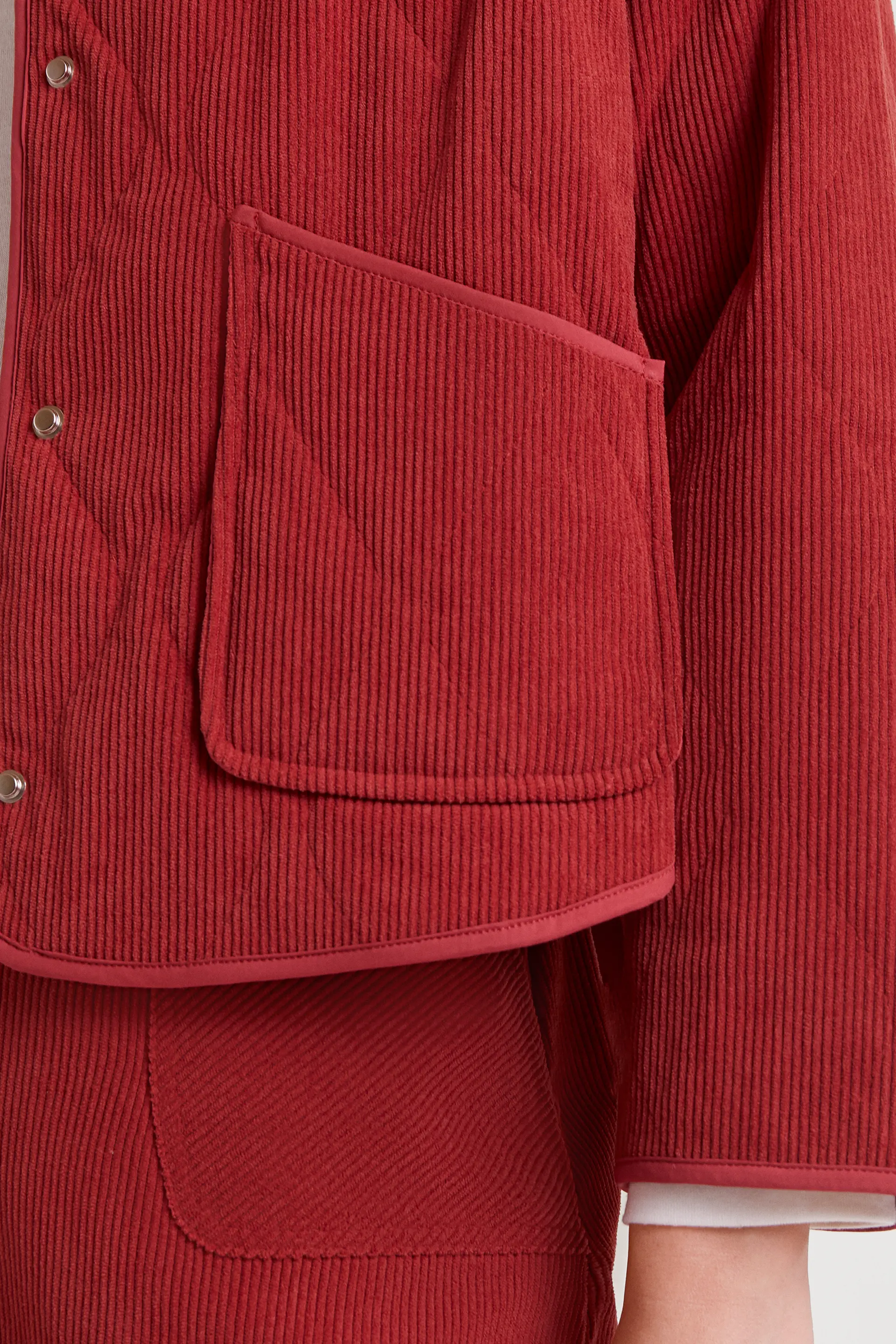 Chaqueta de pana marrón - Image 4