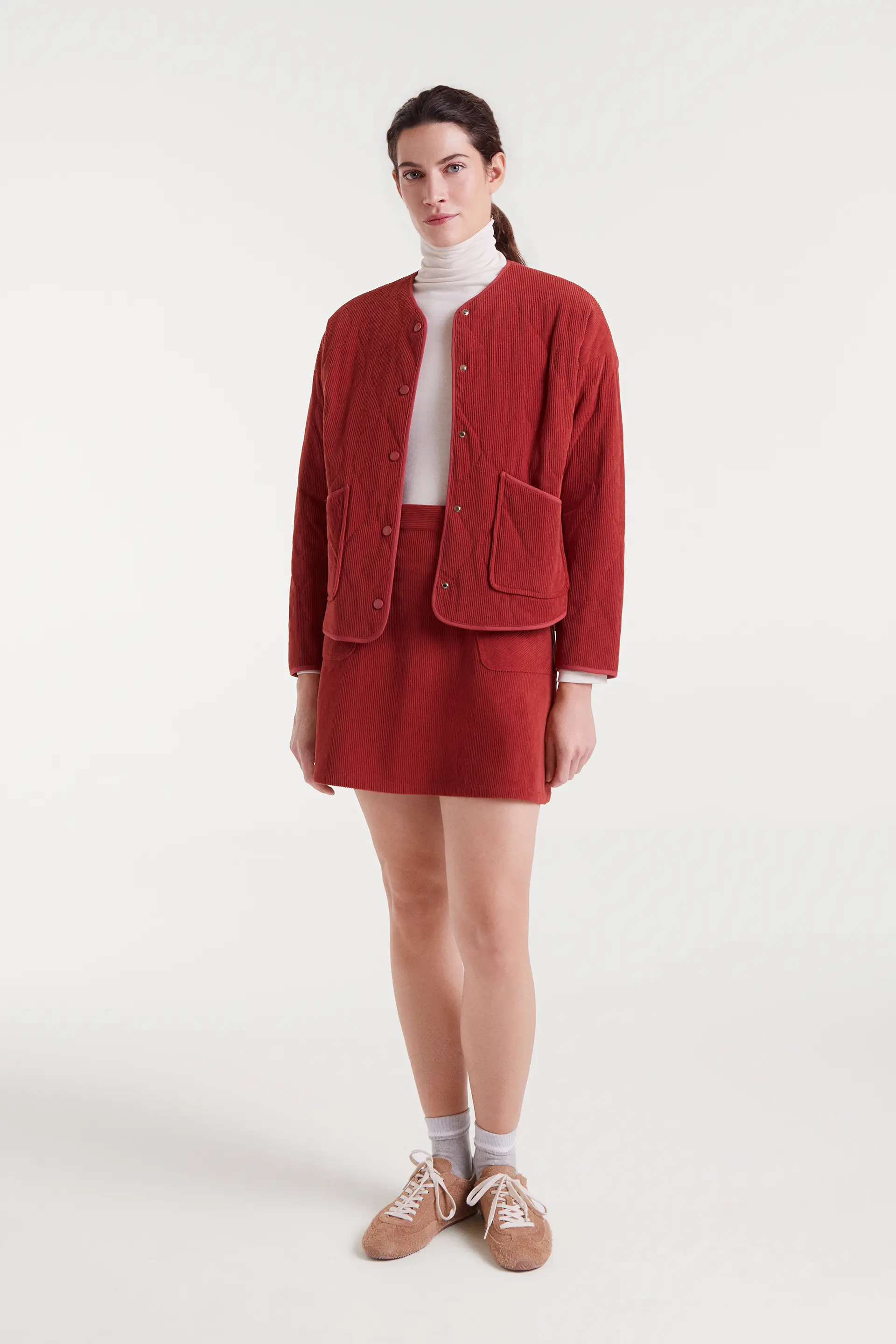Chaqueta de pana marrón - Image 5