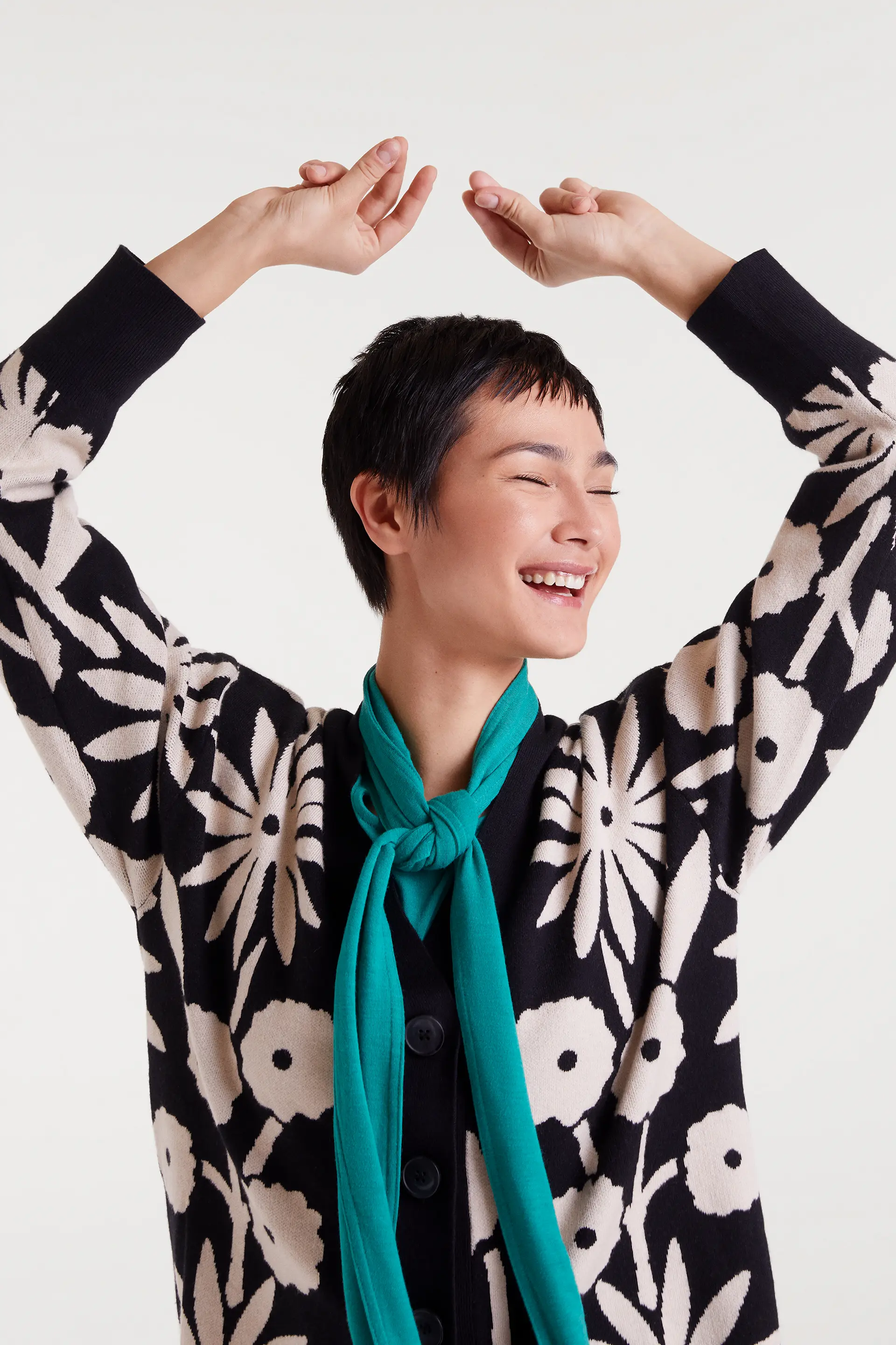 Chaqueta jacquard con estampado Tofu - Image 6