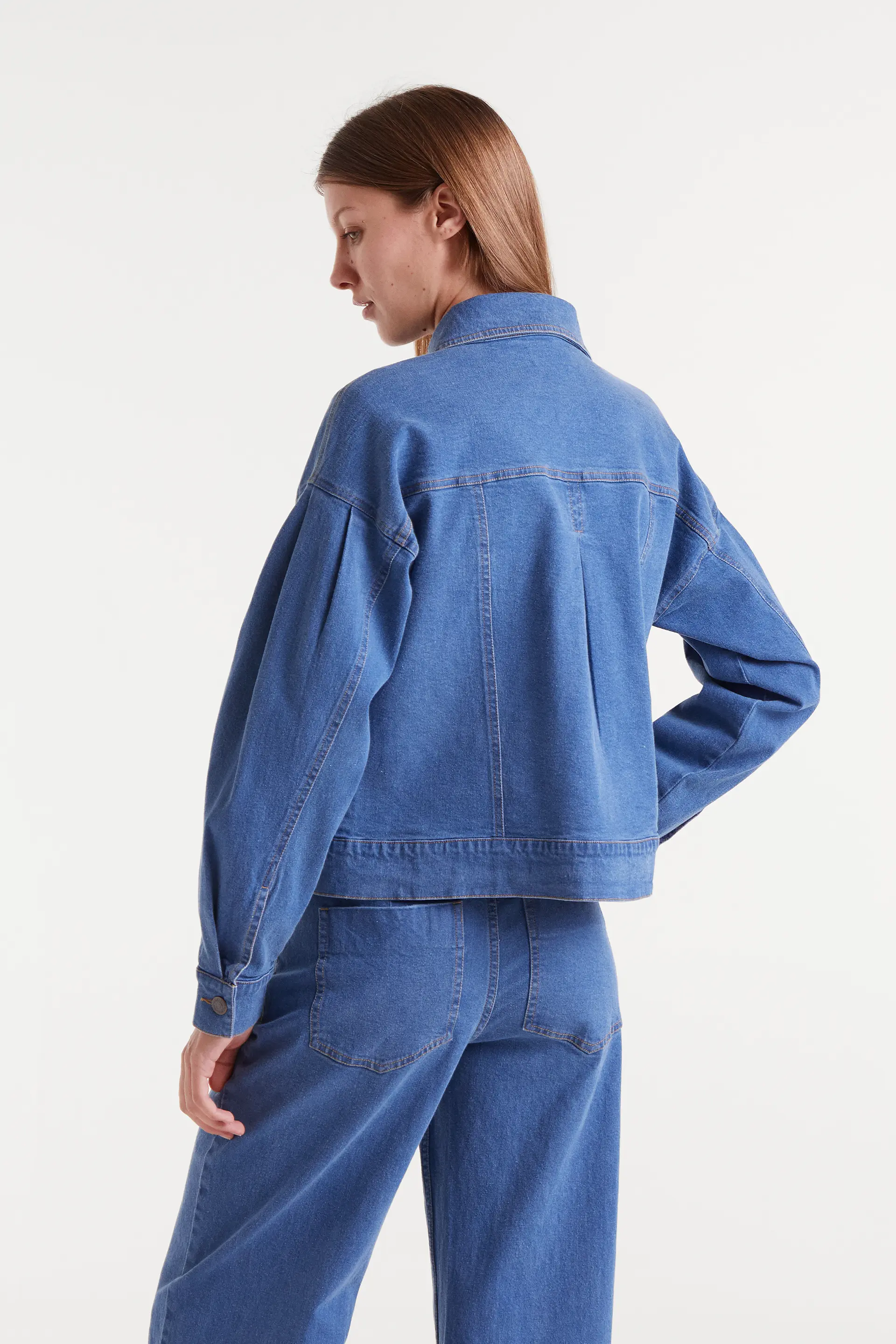 Chaqueta vaquera azul - Image 3
