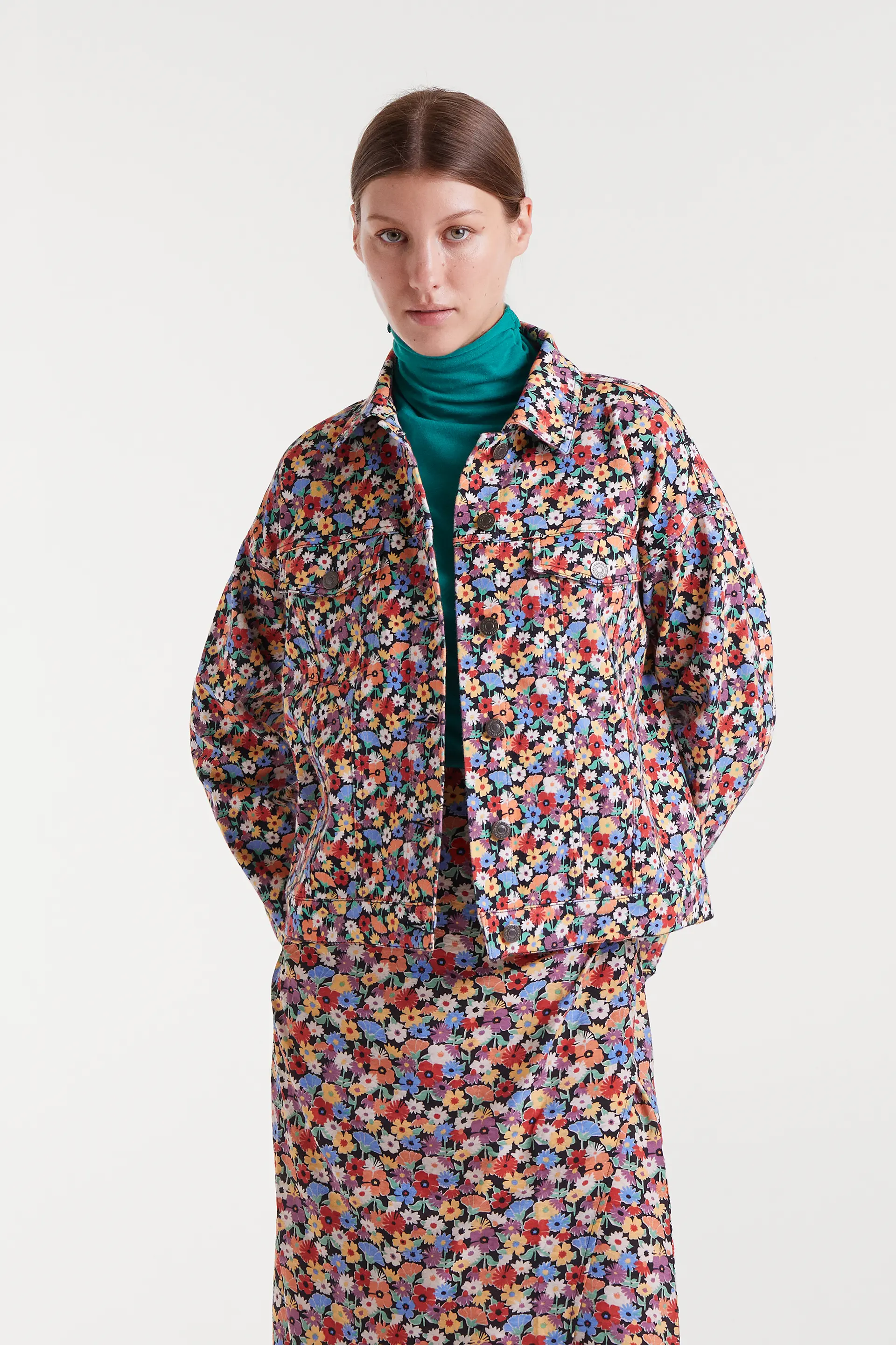Chaqueta vaquera con estampado Hampton Small