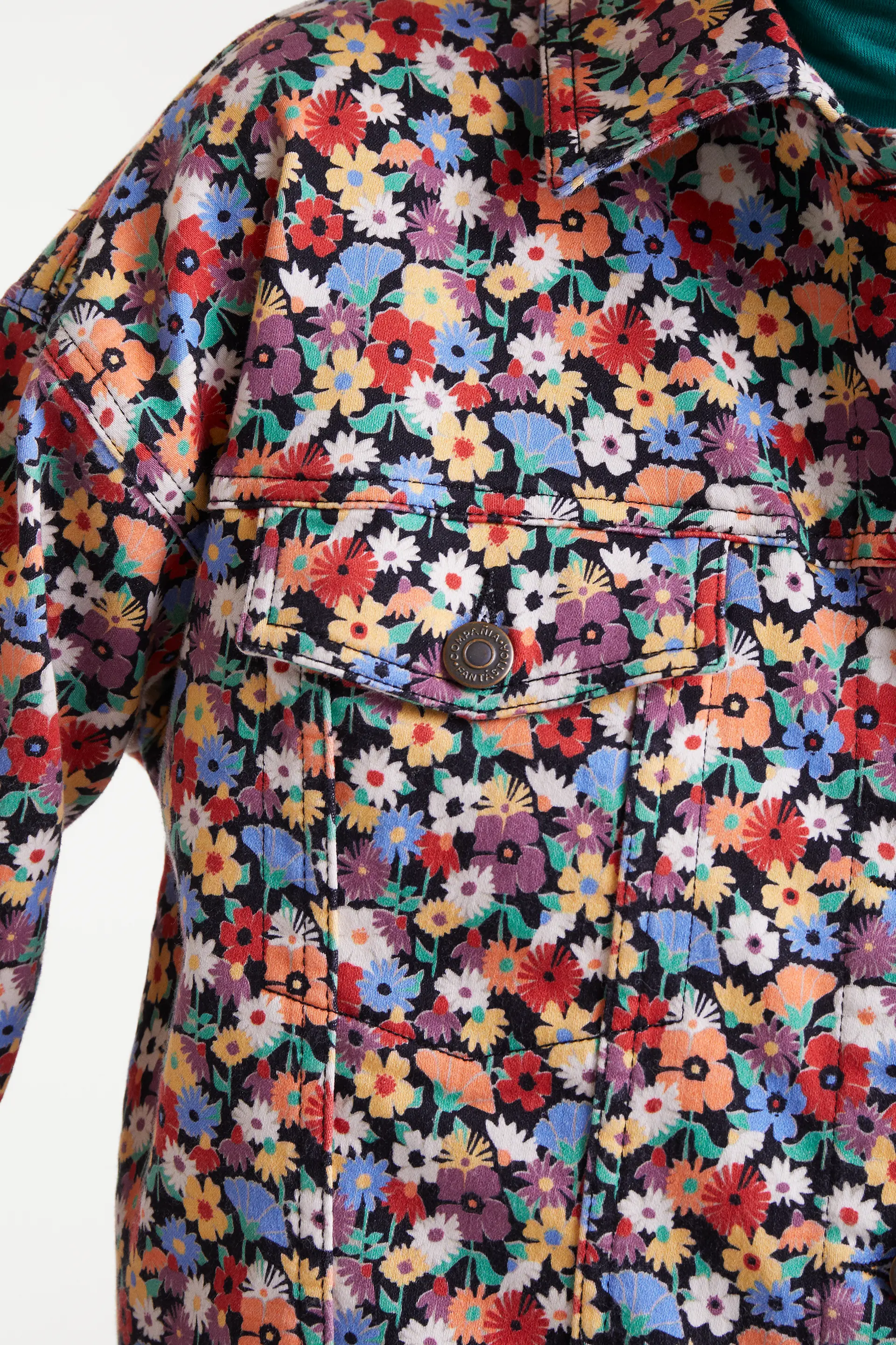 Chaqueta vaquera con estampado Hampton Small - Image 4