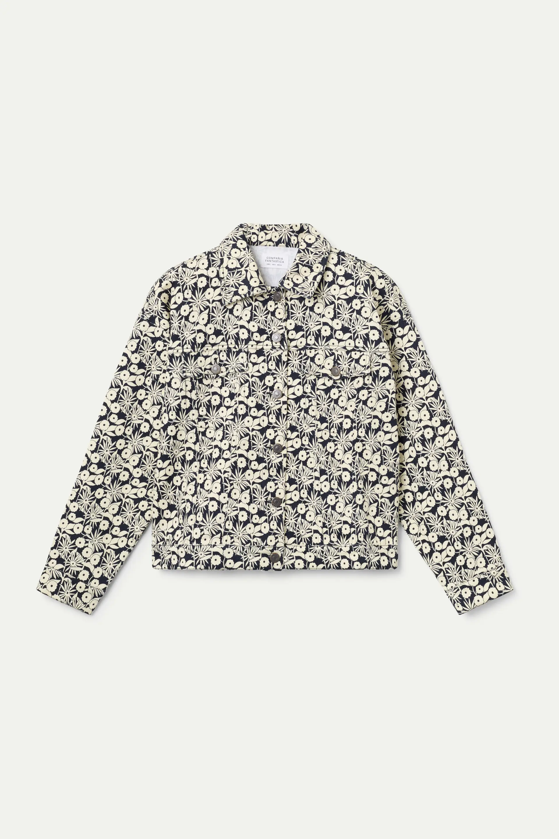 Chaqueta vaquero con estampado Tofu - Image 6