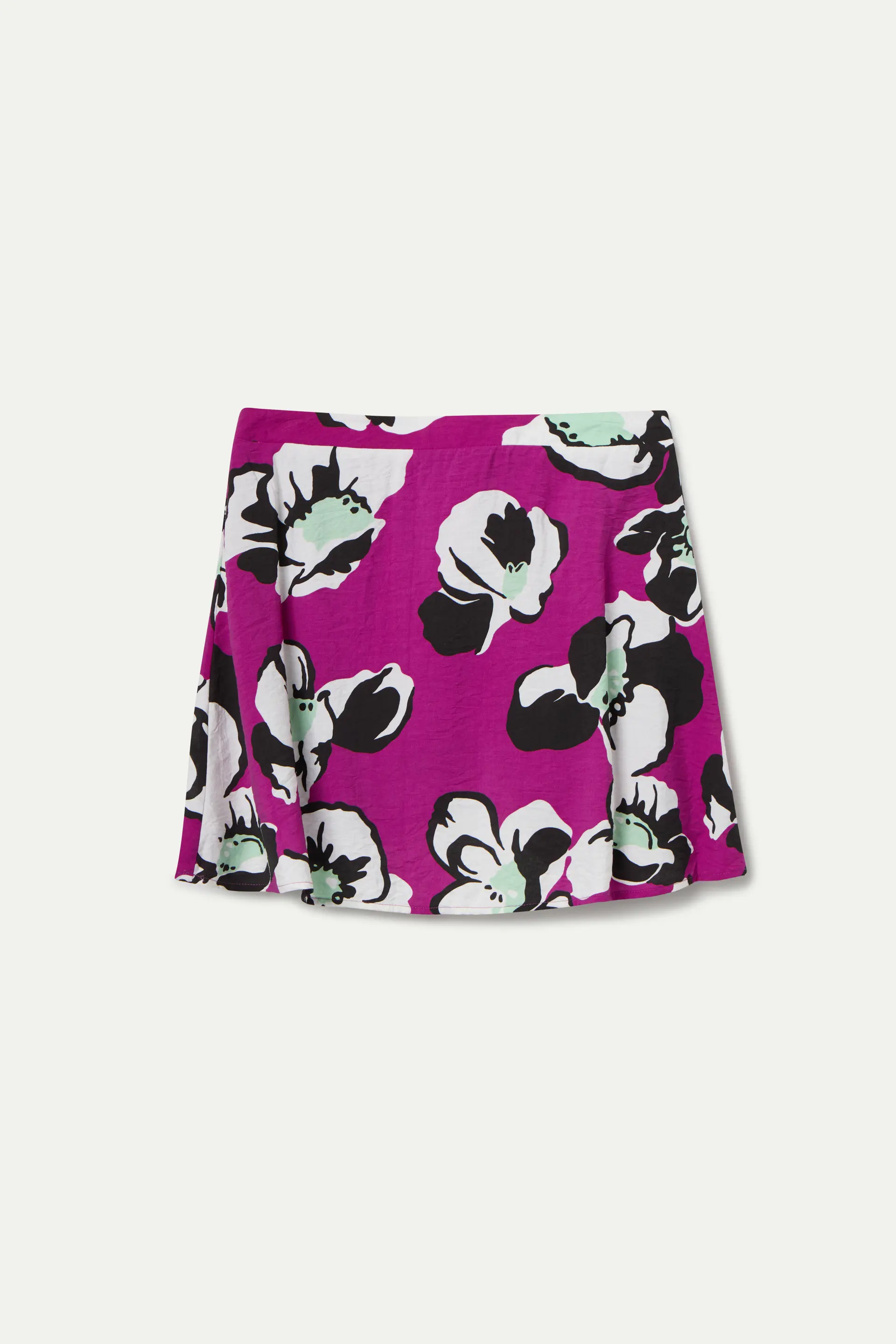 Falda corta con estampado Vivid Viola - Image 2