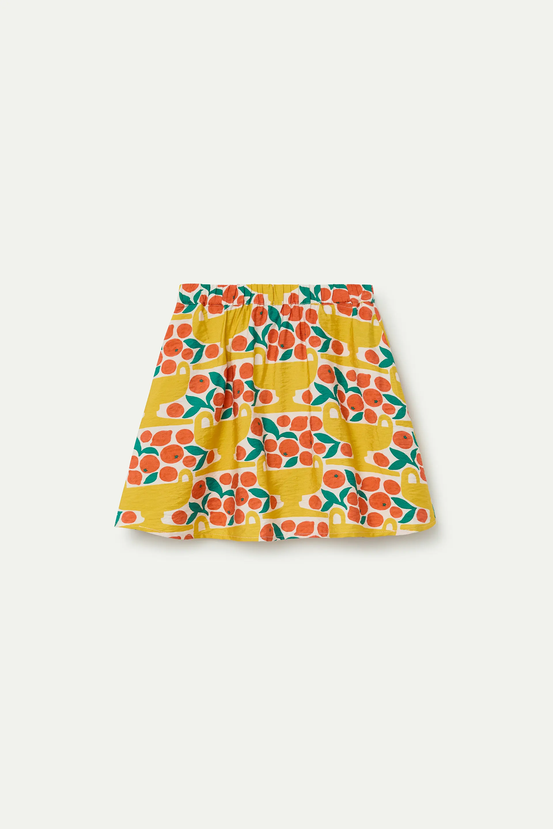 Falda corta de niña con estampado Citrus - Image 2