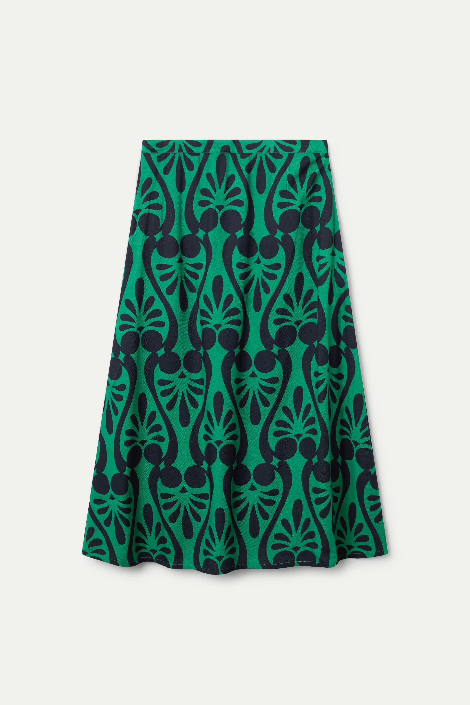 Falda midi con estampado Baroque - Image 2