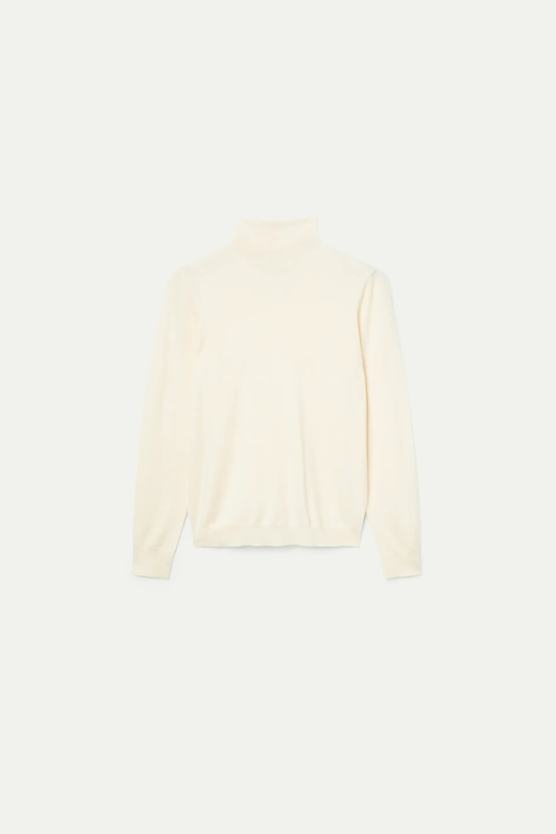 Jersey cuello alto blanco - Image 2