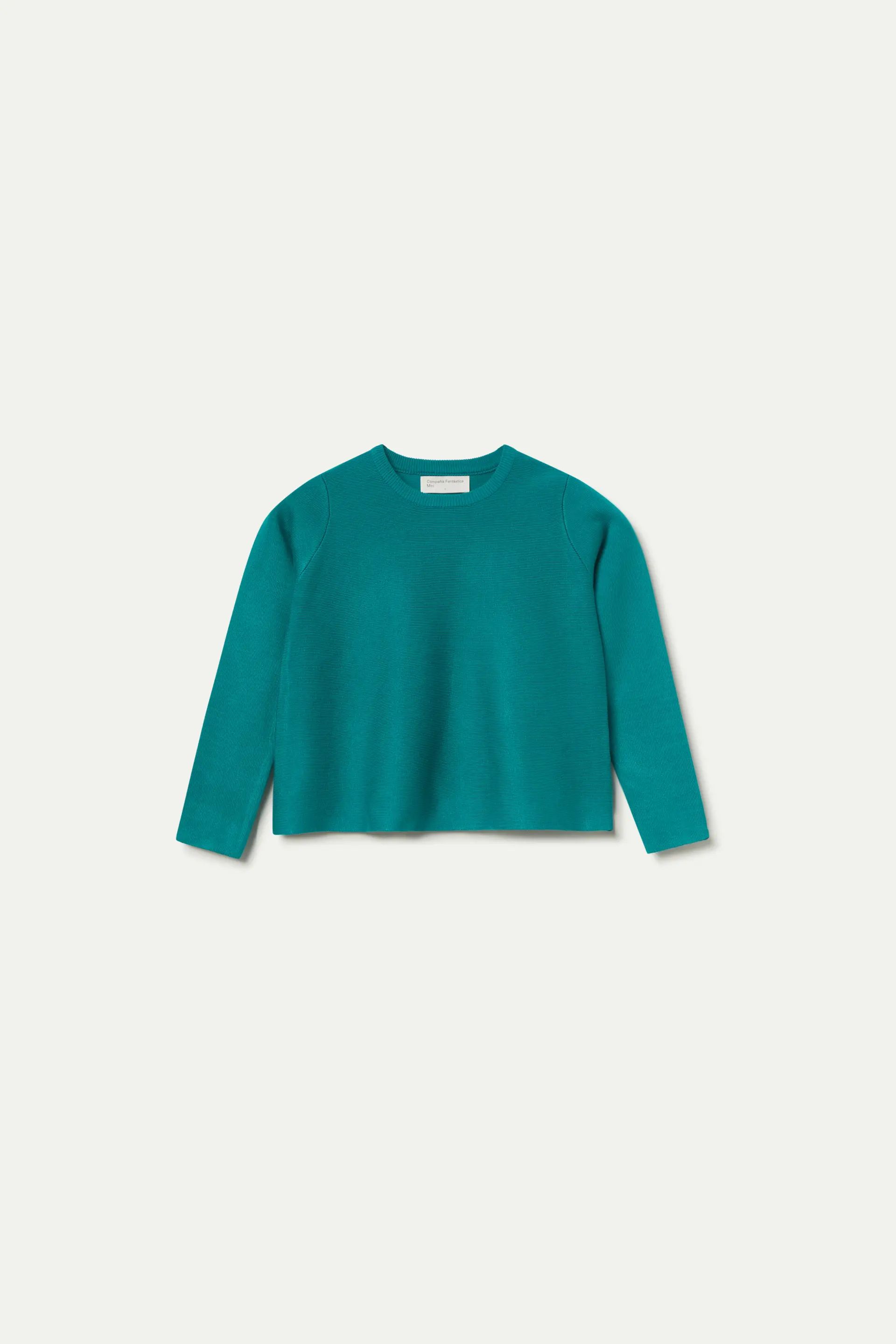 Jersey de niña evasé verde - Image 2
