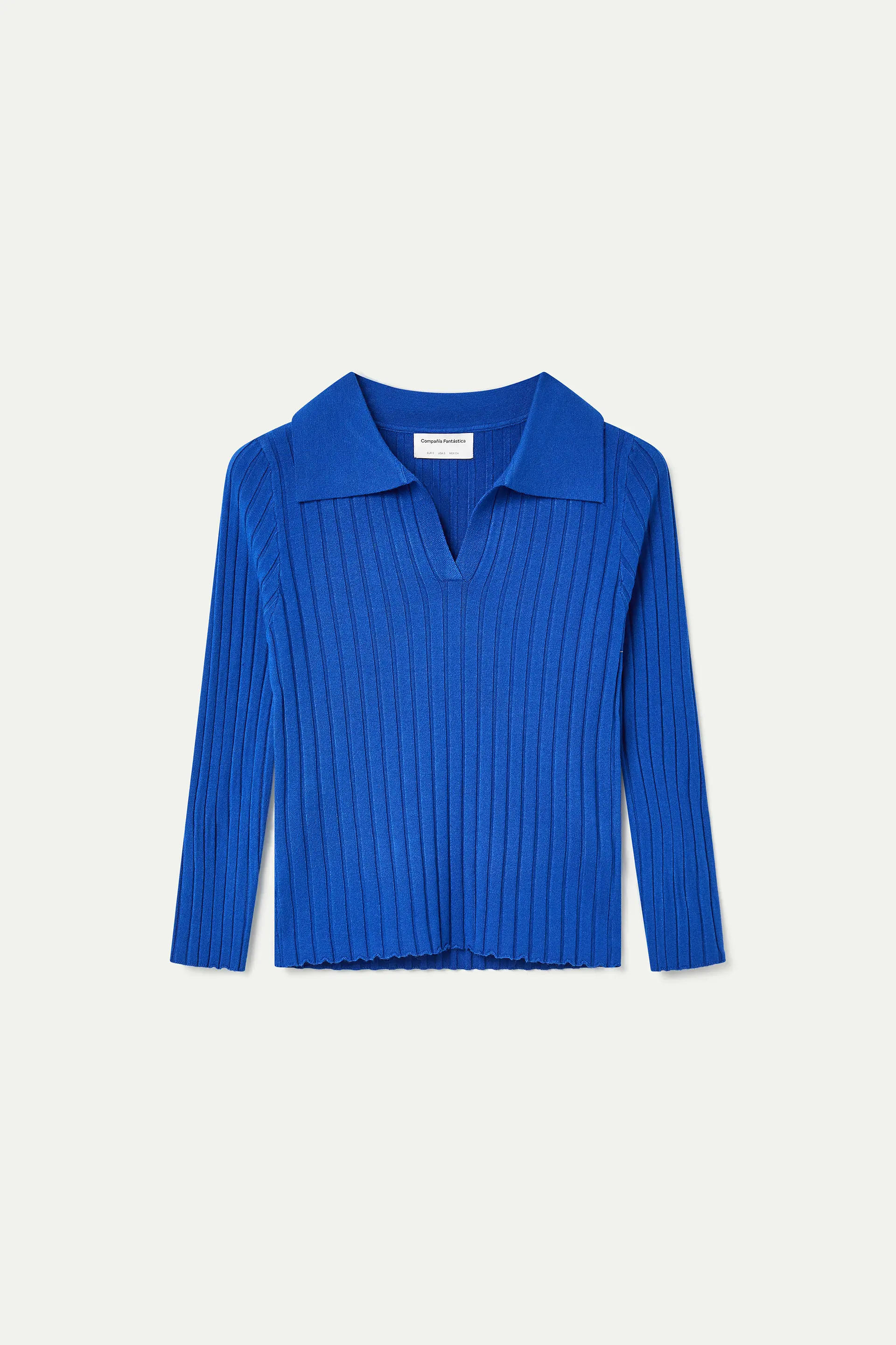Jersey de punto azul - Image 2