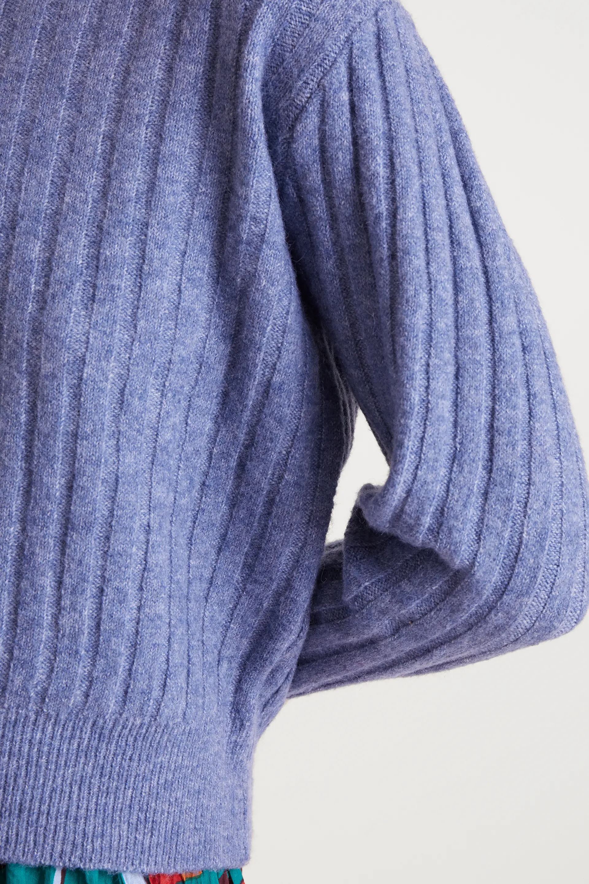 Jersey de punto con rayas azul - Image 4