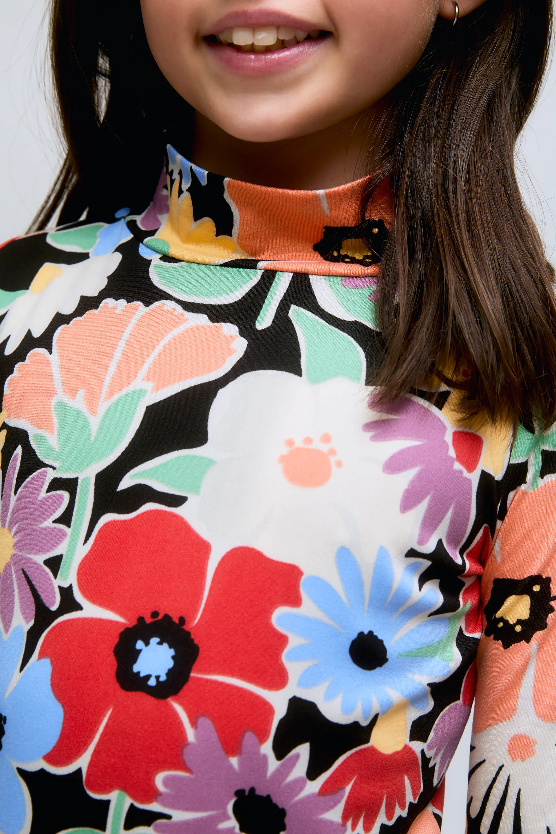 Jersey de punto fino con estampado floral Hampton - Image 3