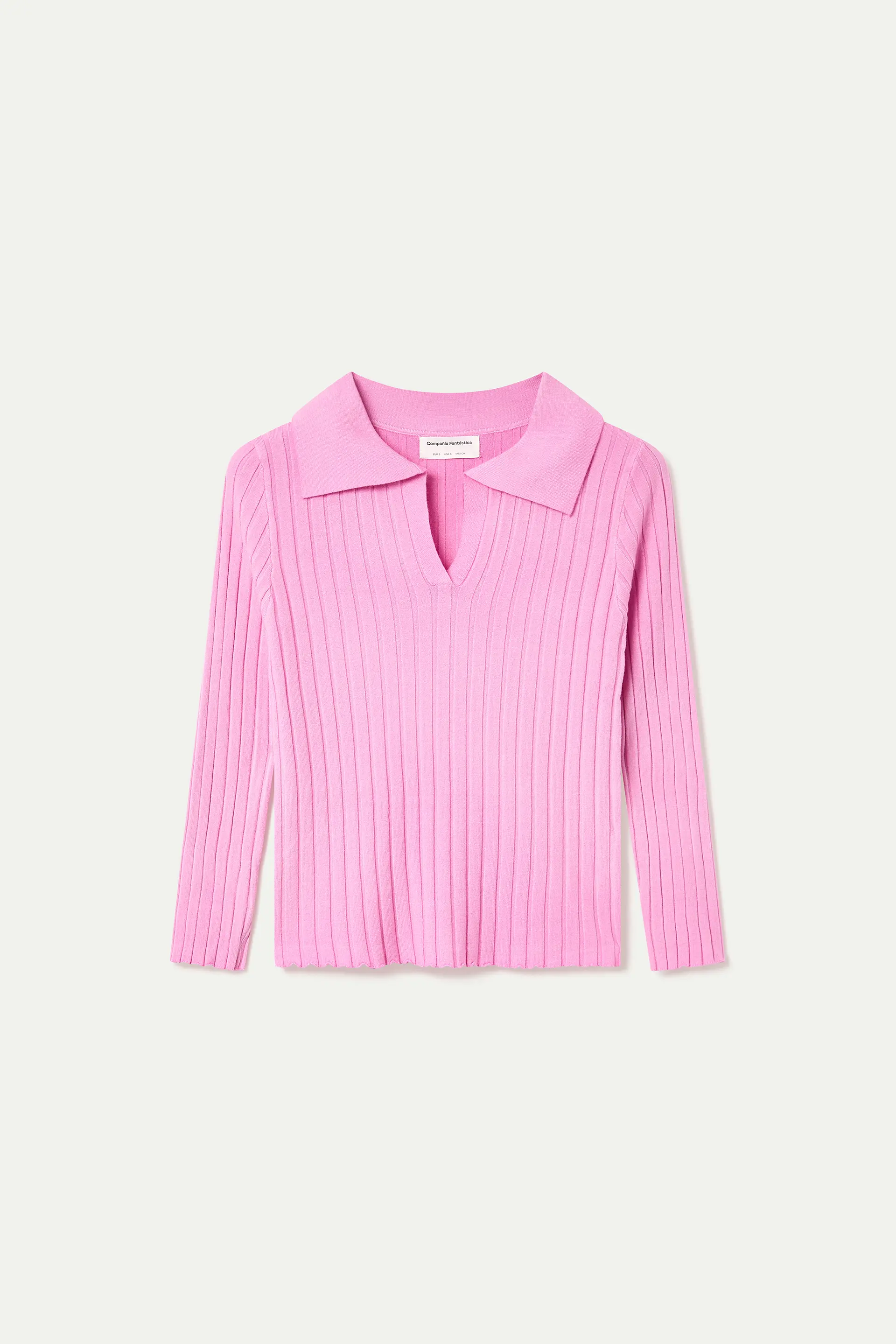 Jersey de punto rosa - Image 2
