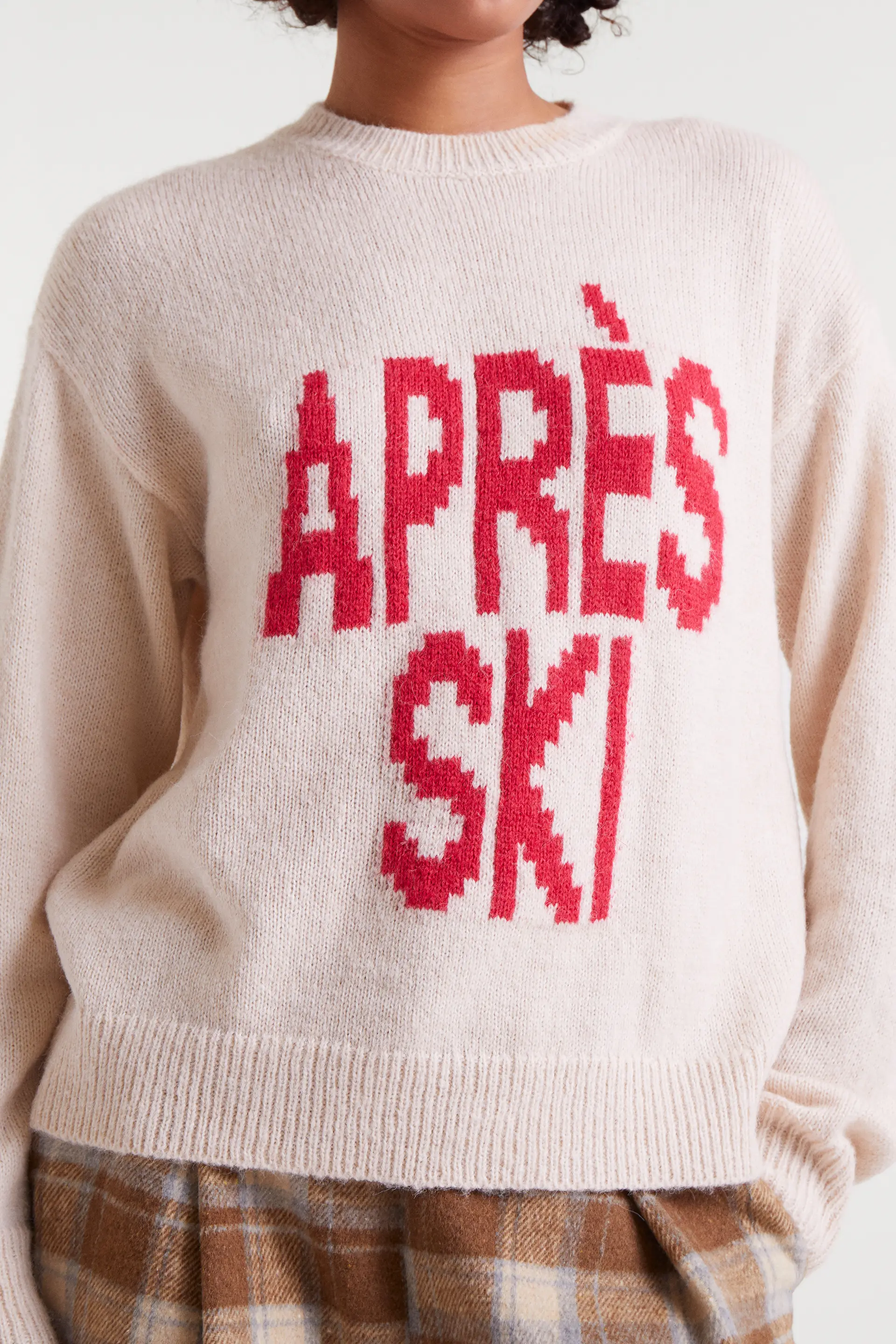 Jersey jacquard con estampado Après Ski - Image 4