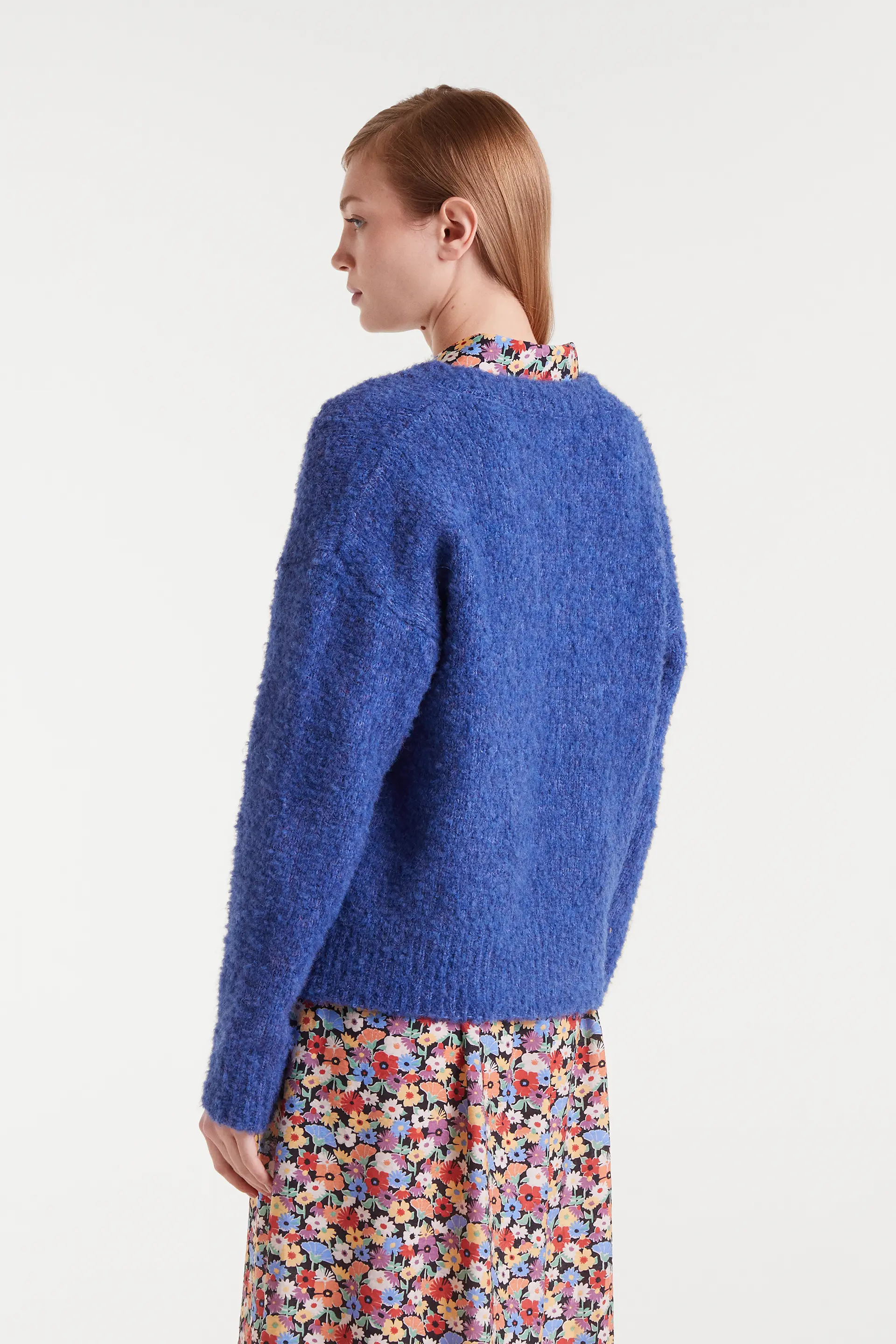 Jersey punto con textura azul - Image 3