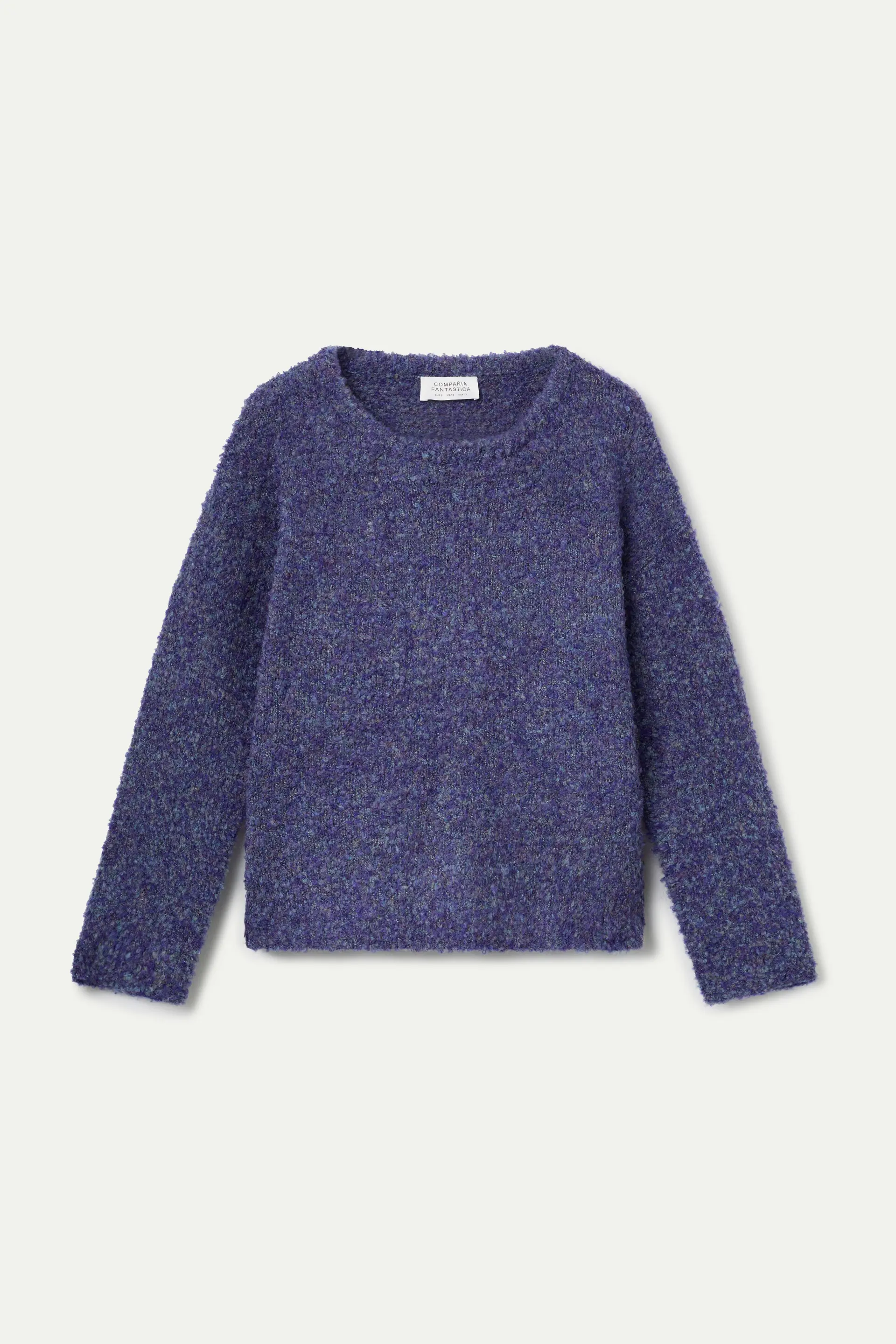 Jersey punto con textura morado - Image 2